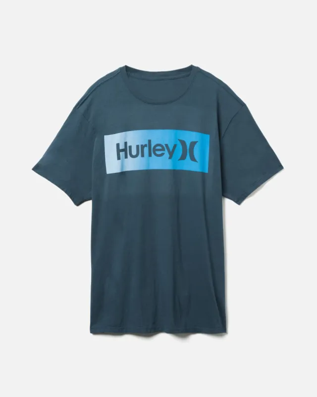 Big & Tall Everyday Washed One And Only Box Gradient Short Sleeve T-Shirt sold by Hurley