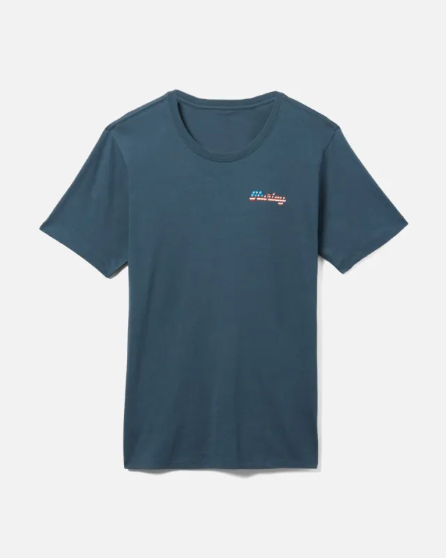 Everyday Washed Shaka Flag Short Sleeve T-Shirt sold by Hurley