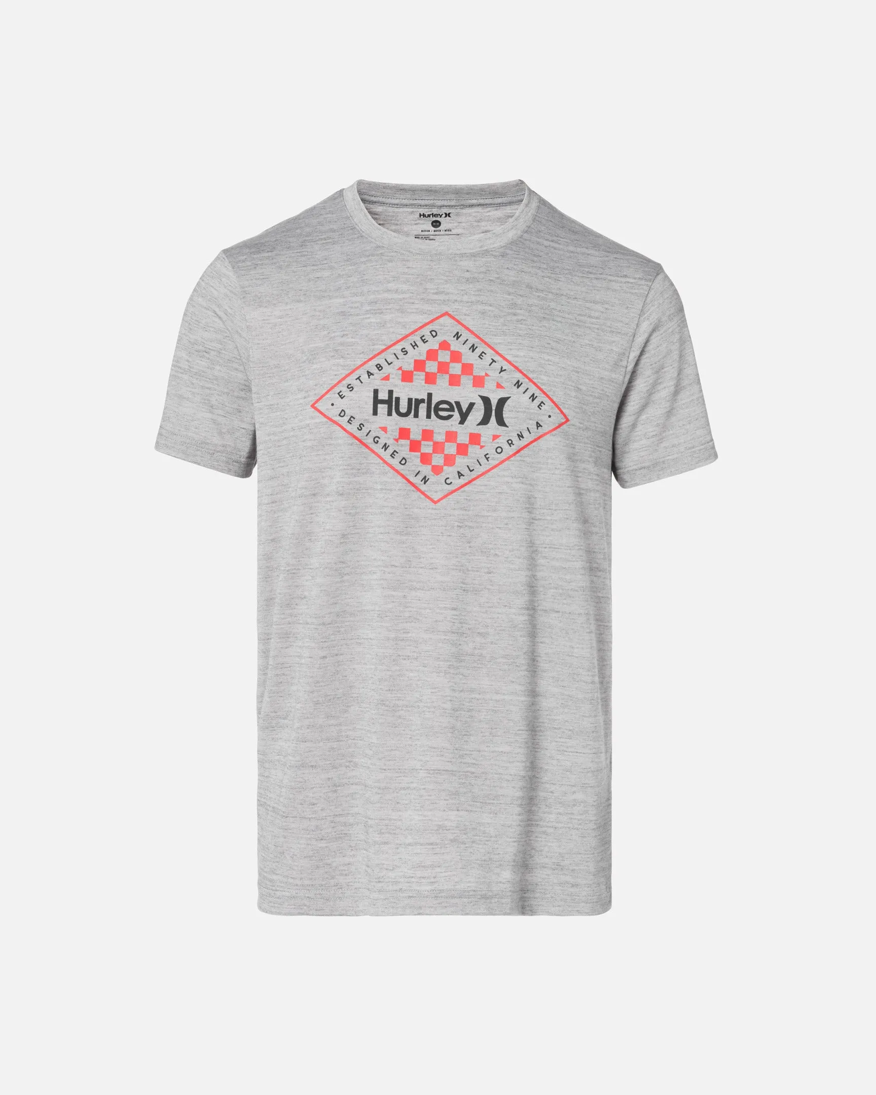 Essential Diamond Lock Jersey Short Sleeve Tee sold by Hurley