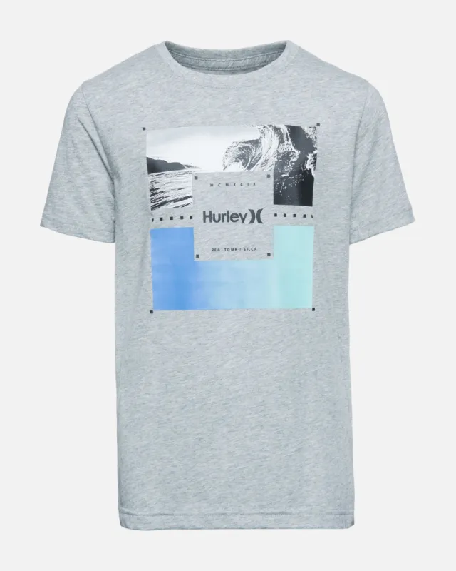 Boys' Wave Palm Invert Short Sleeve T-Shirt sold by Hurley