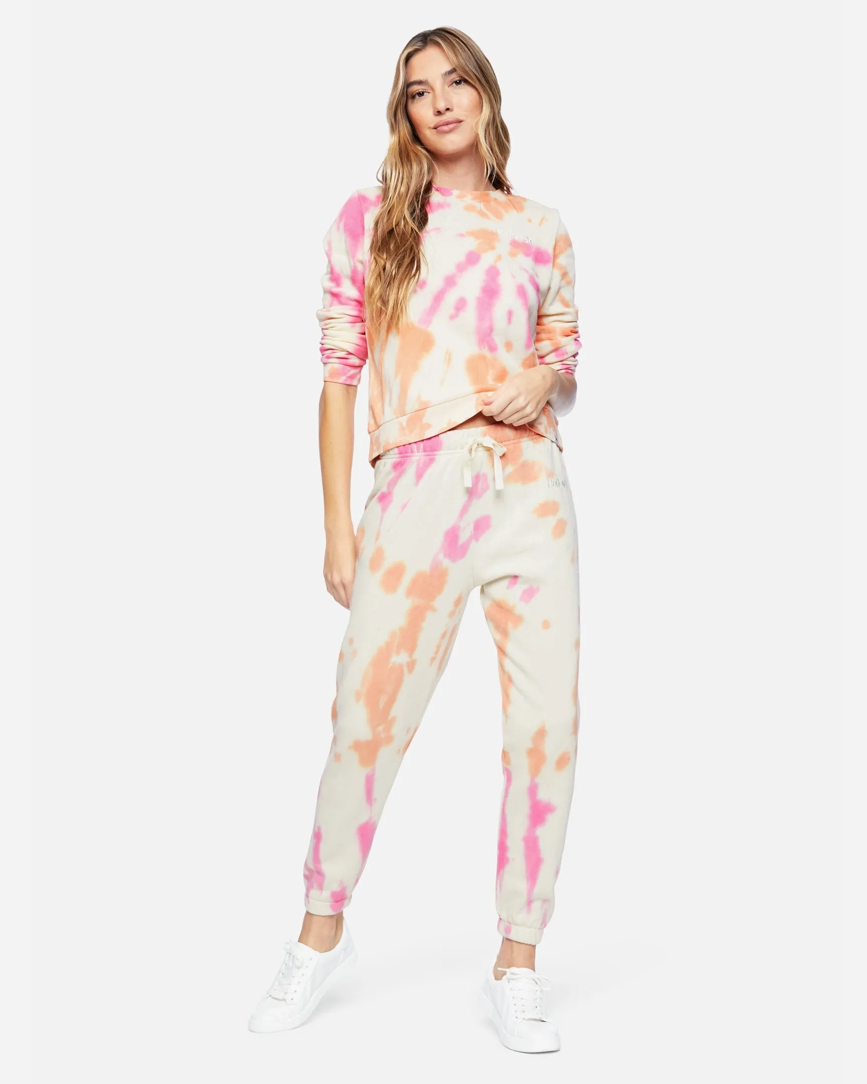 Allover Tie Dye Fleece Jogger sold by Hurley