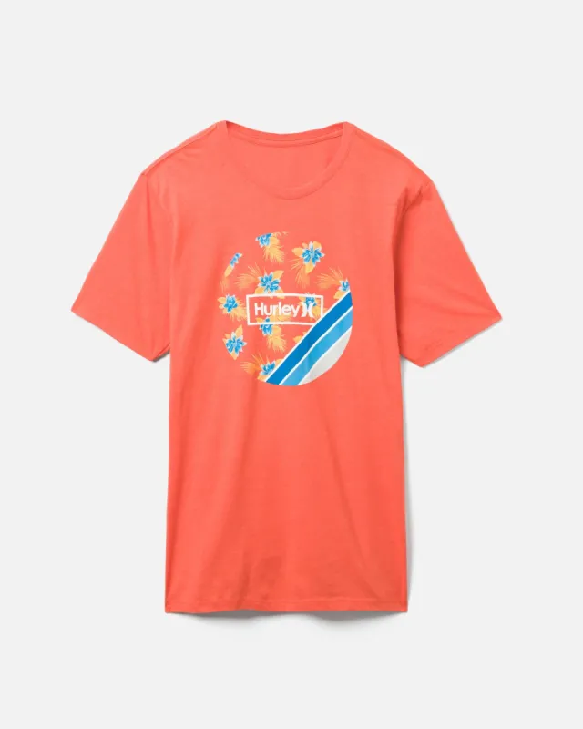 Everyday Washed Alo Moana Stripes Short Sleeve T-Shirt sold by Hurley