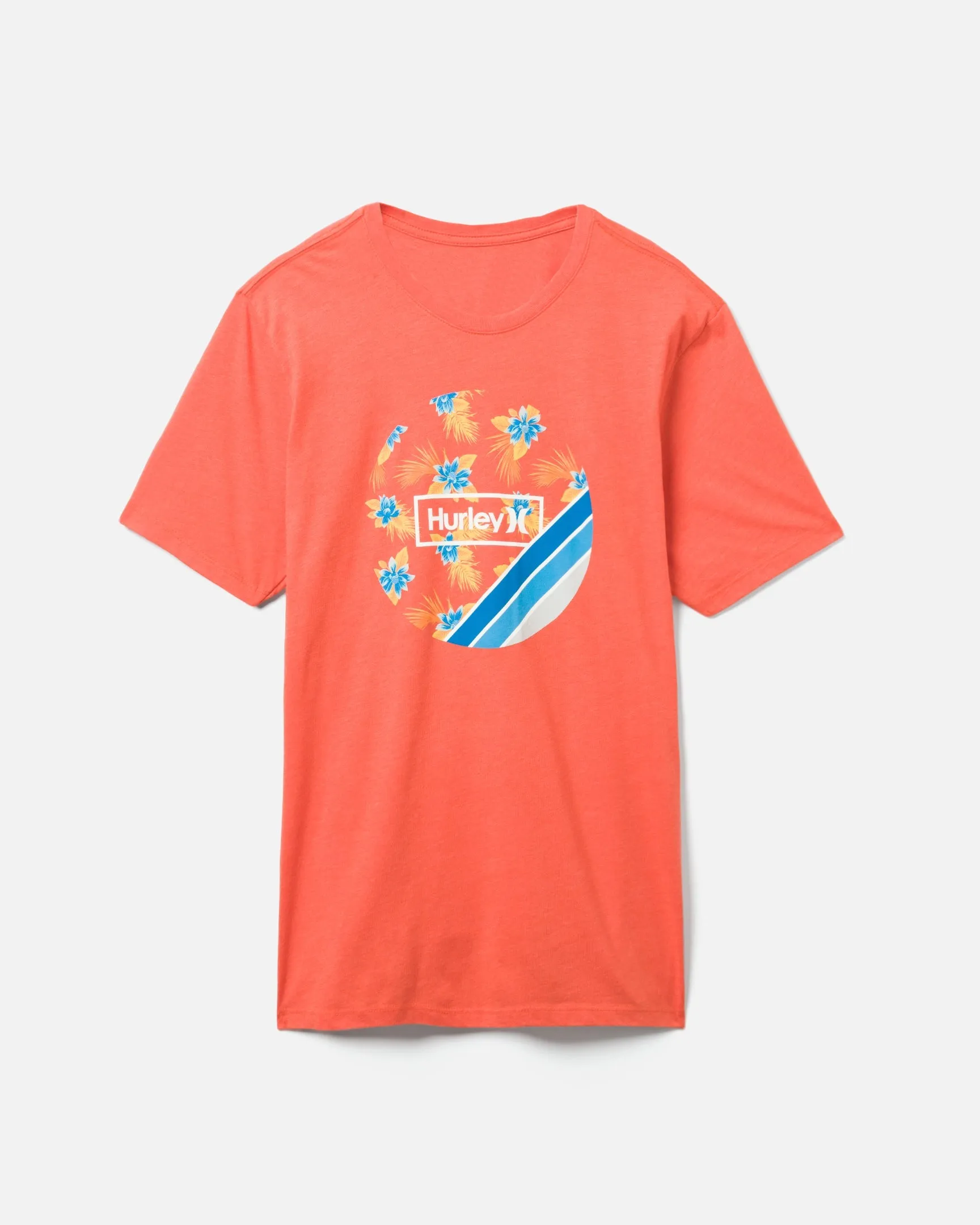 Everyday Washed Alo Moana Stripes Short Sleeve T-Shirt sold by Hurley