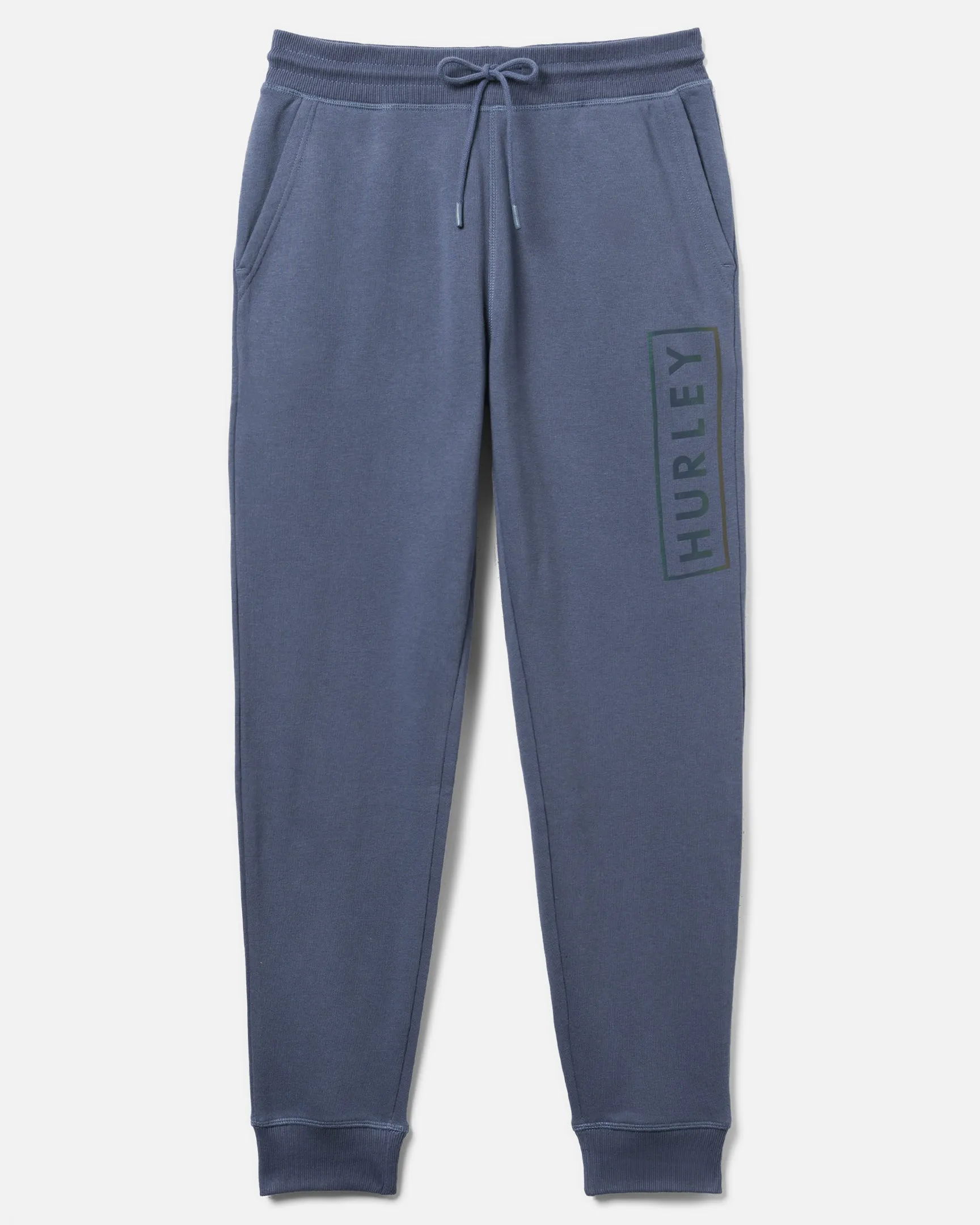 Exist Boxed Logo Relaxed Fit Cotton Fleece Jogger sold by Hurley