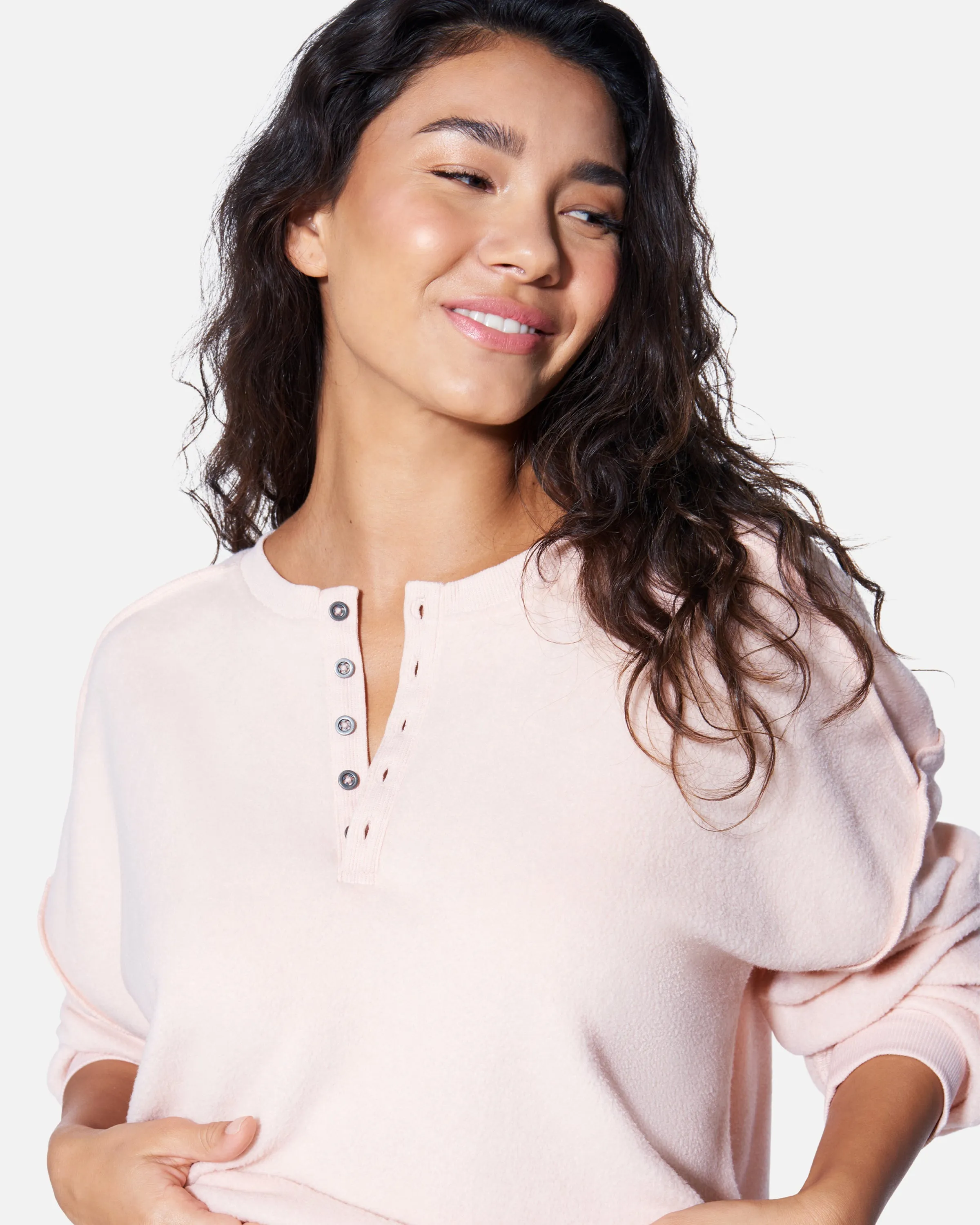 ESSENTIAL ALL TIME FAVORITE HENLEY LONG SLEEVE TOP sold by Hurley product image thumbnail 4