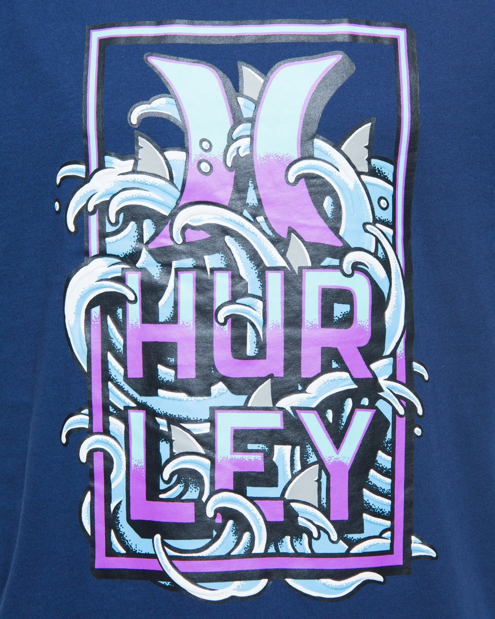 Boys' Wave Box Short Sleeve T-Shirt sold by Hurley product image thumbnail 4