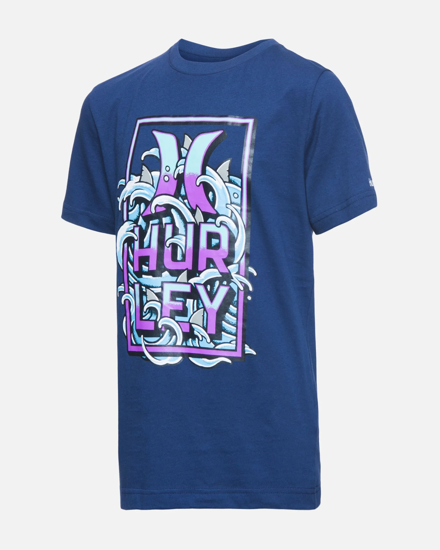 Boys' Wave Box Short Sleeve T-Shirt sold by Hurley product image thumbnail 3