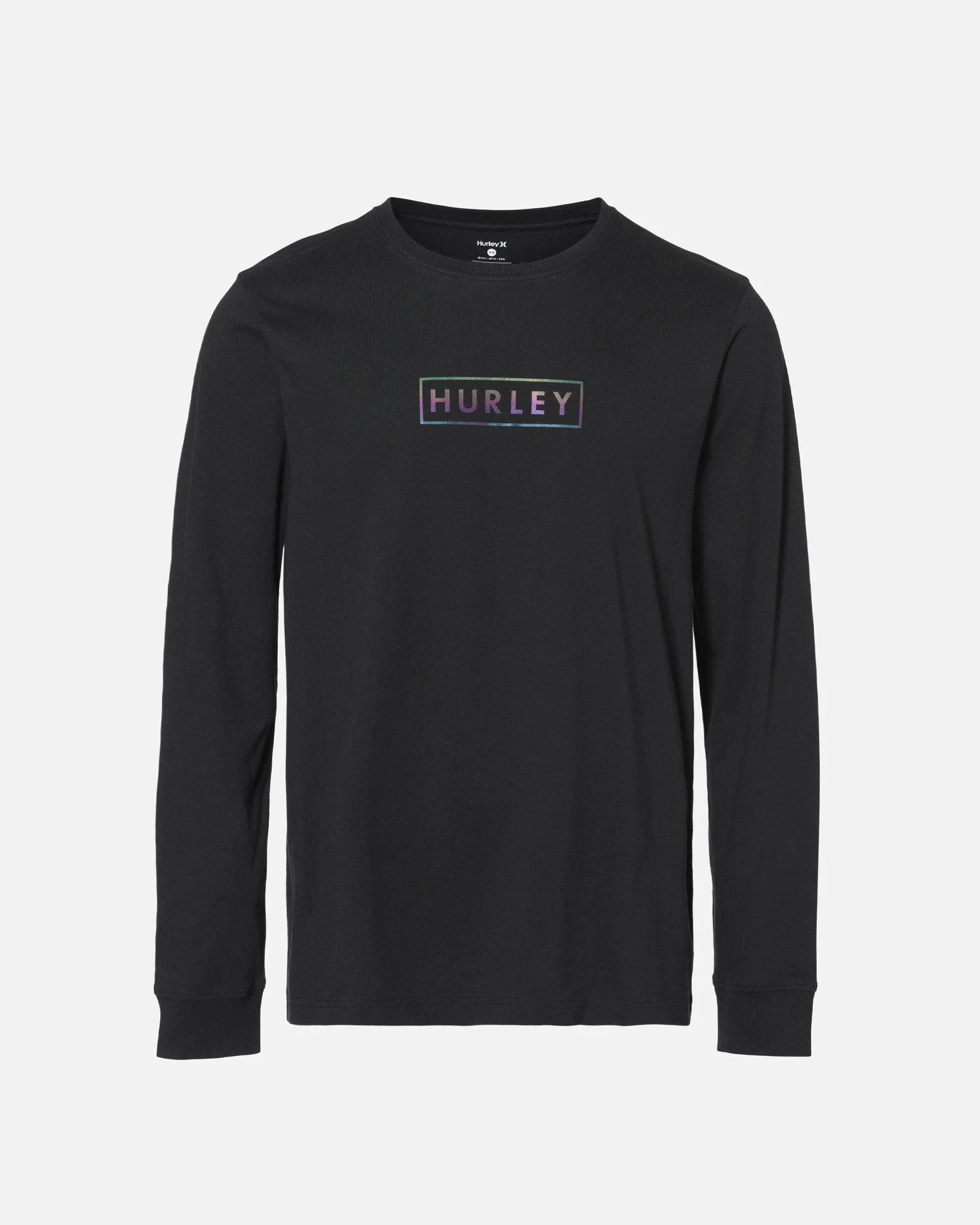 Essential Boxed Logo Long Sleeve Graphic Tee sold by Hurley