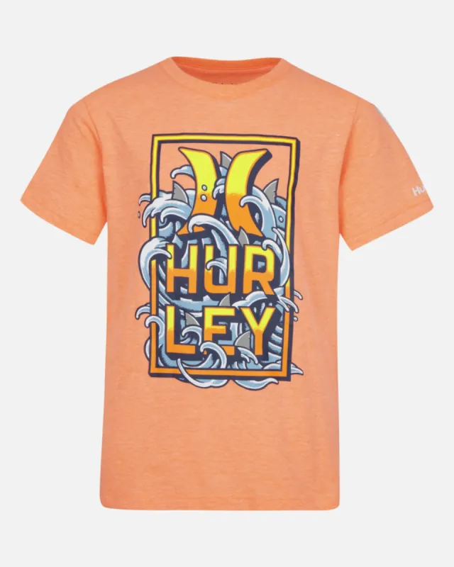 Boys' Wave Box Short Sleeve T-Shirt sold by Hurley