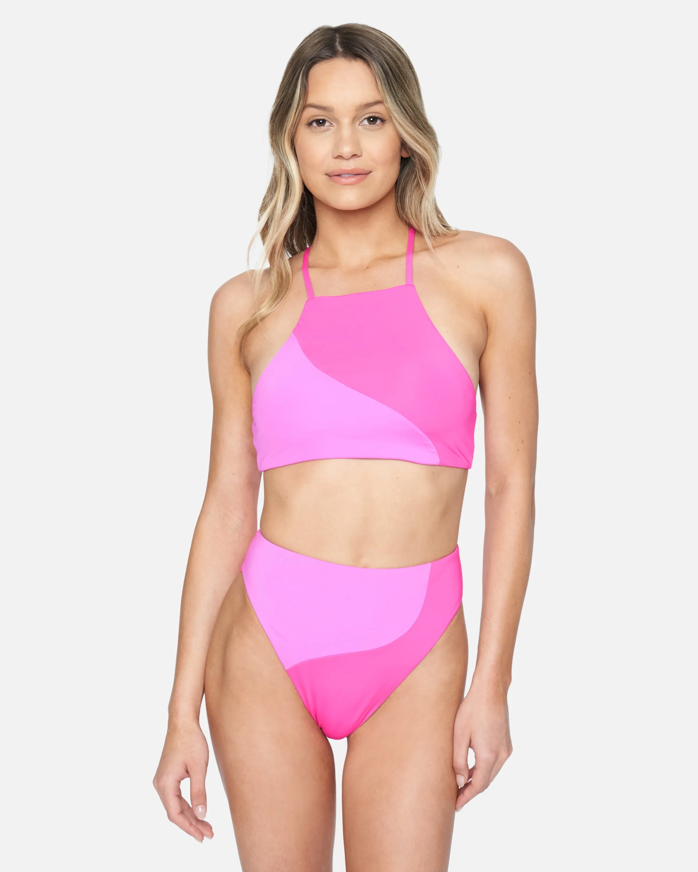 Party Wave Reversible Moderate High Waist Bikini Bottom sold by Hurley product image thumbnail 2