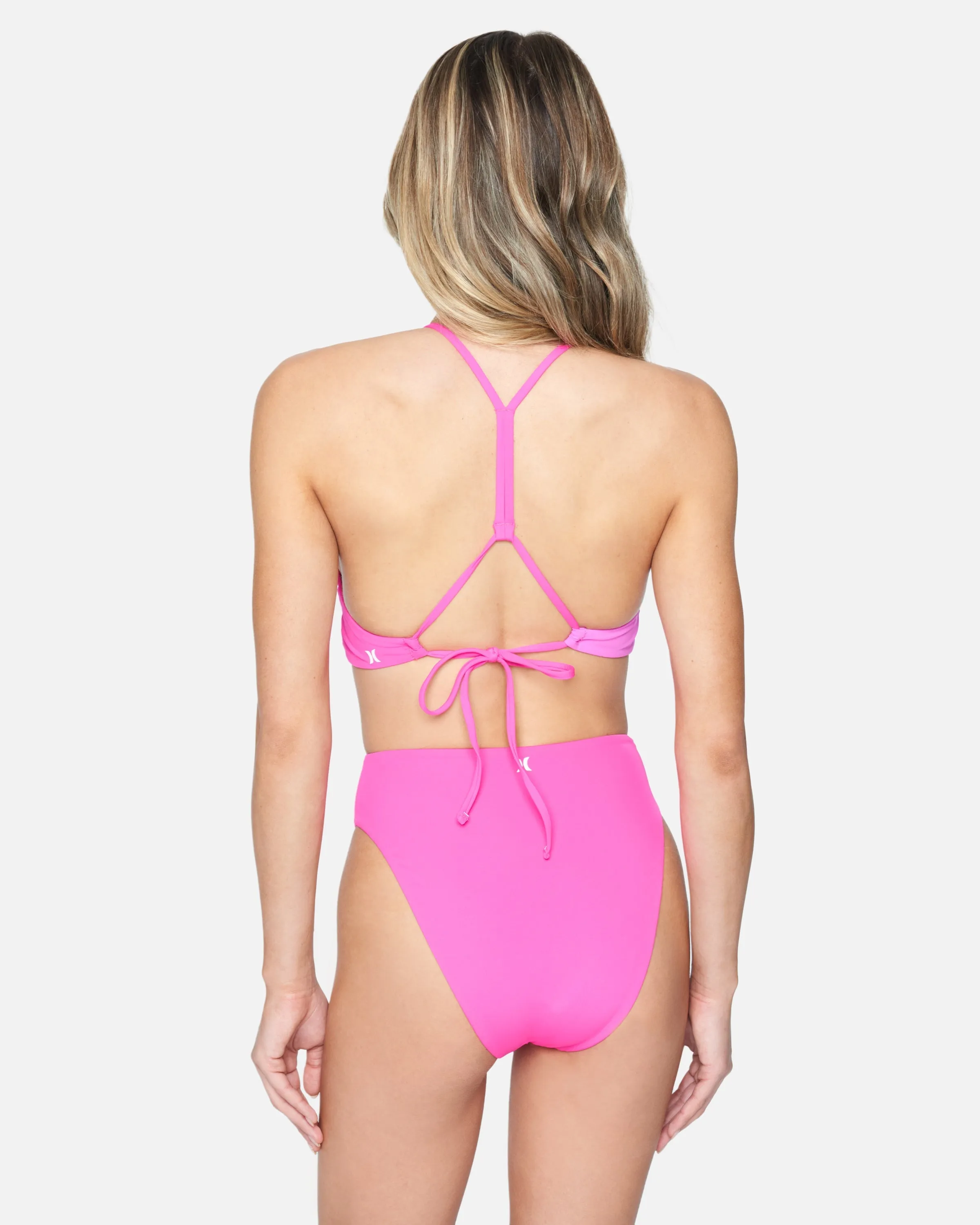 Party Wave Reversible Moderate High Waist Bikini Bottom sold by Hurley product image thumbnail 3