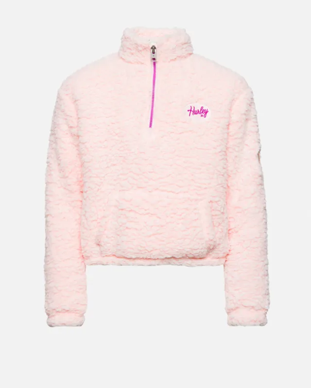 Girls' Frosted Sherpa Pullover sold by Hurley