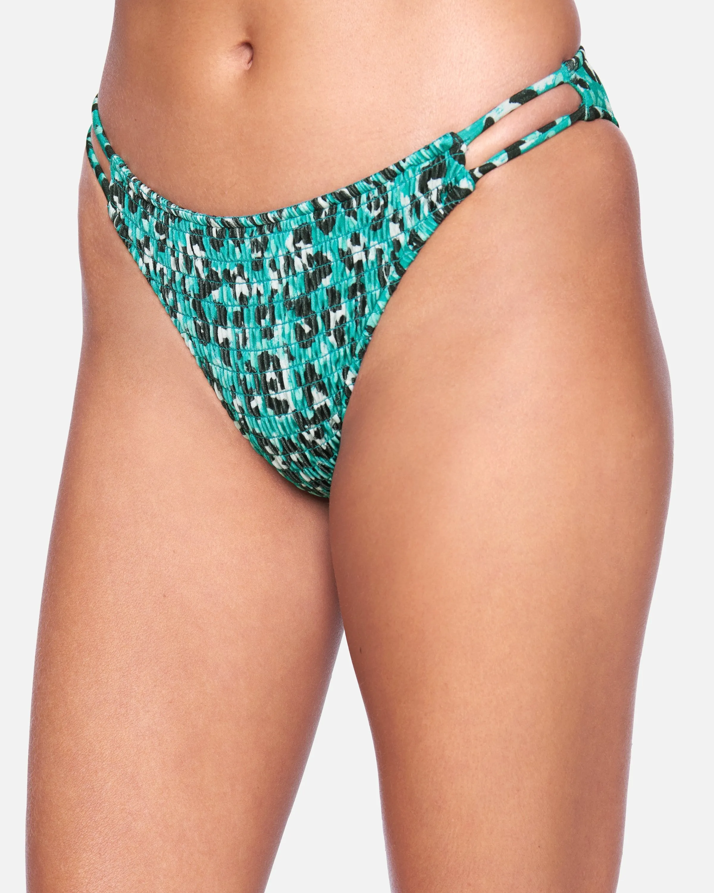 Wild Cat Smocked Mod Hipster Bottom sold by Hurley product image thumbnail 3