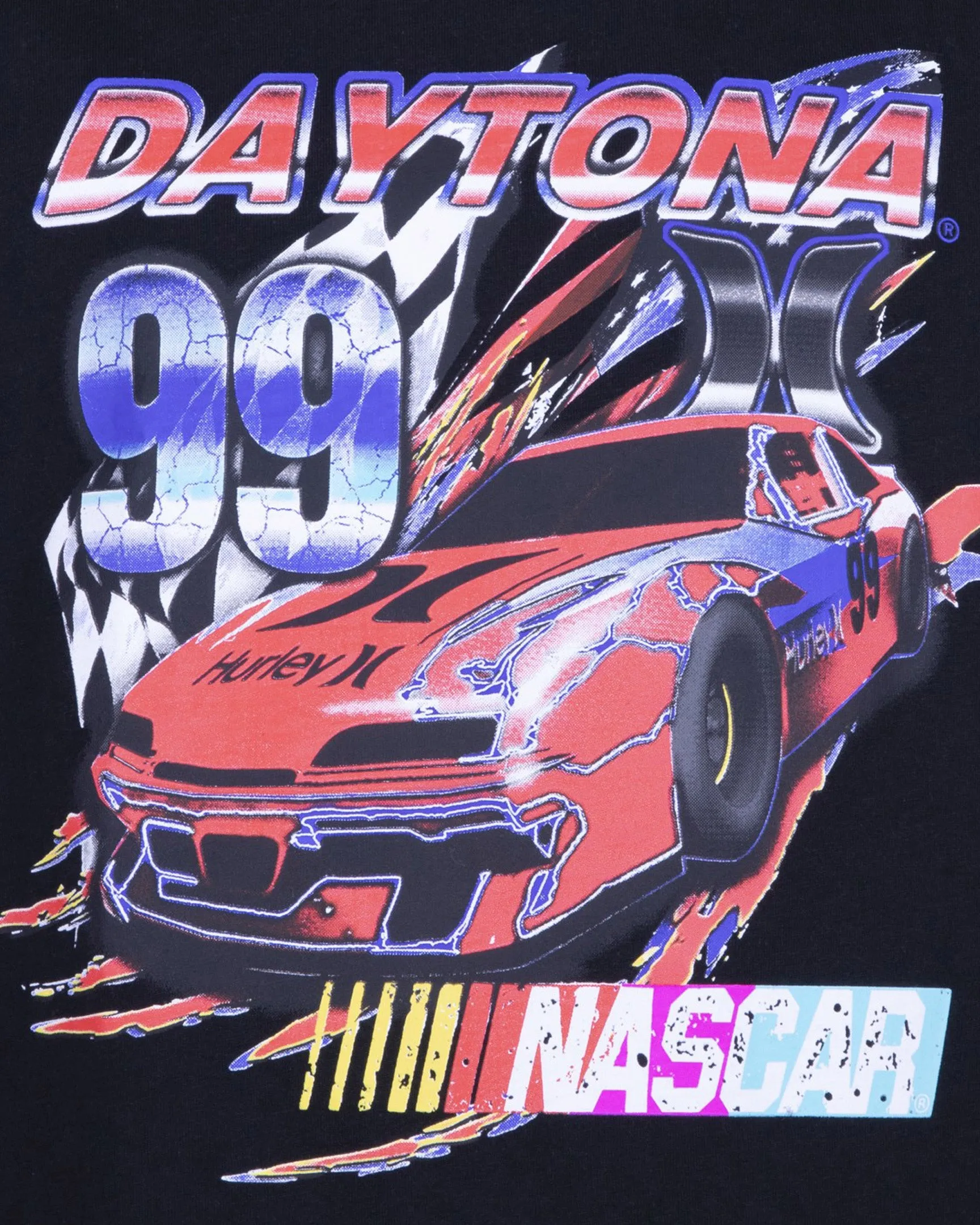 BOY'S HURLEY X NASCAR EVERYDAY SHORT SLEEVE TEE sold by Hurley product image thumbnail 3