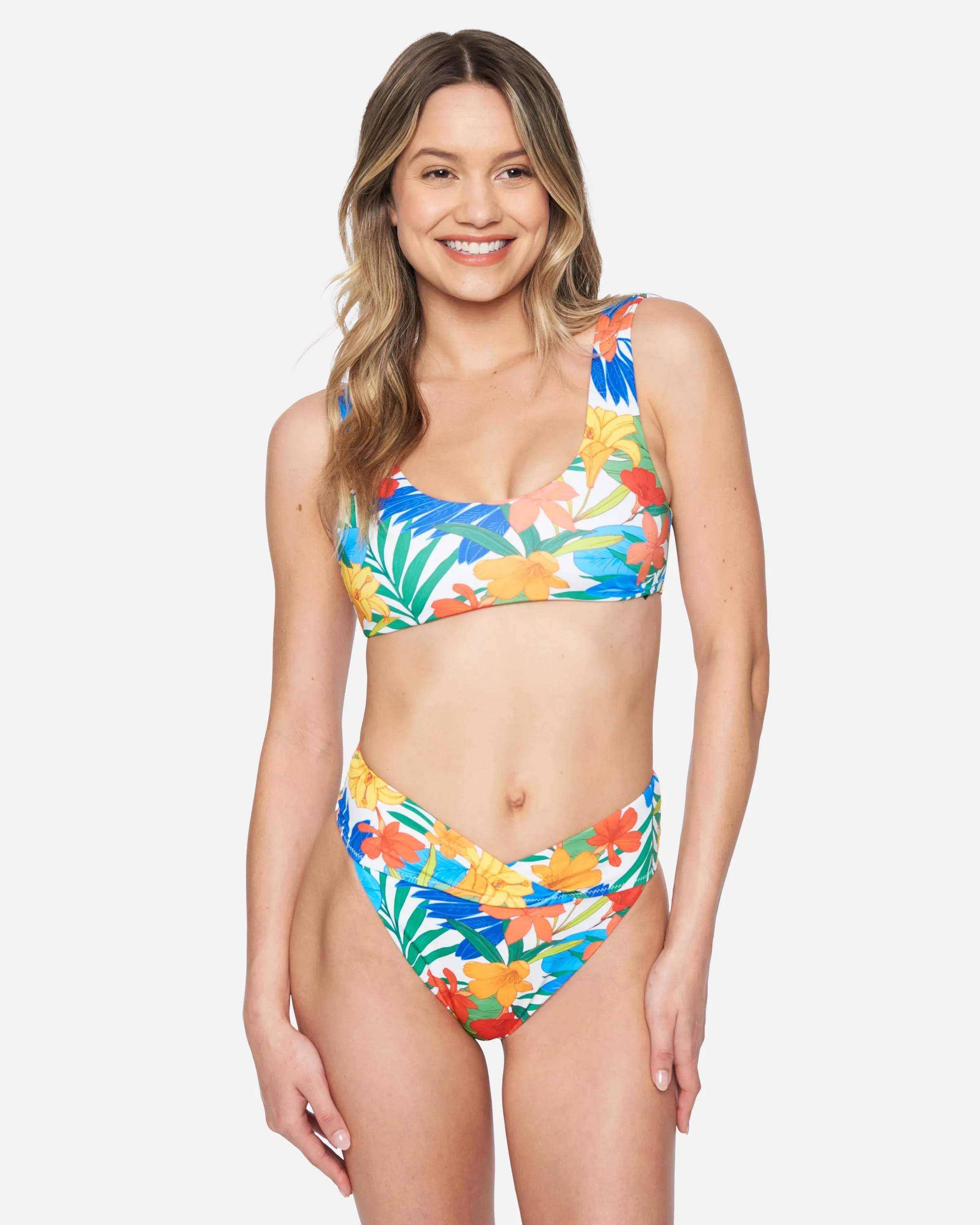 Beach Botanic Cheeky High Waist Bikini Bottom sold by Hurley product image thumbnail 2