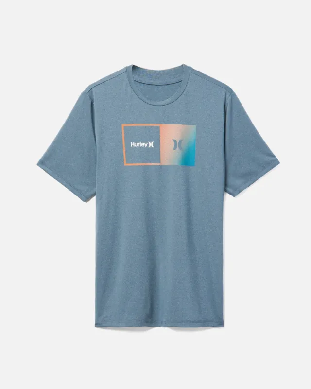 Halfer Gradient Hybrid UPF+ Short Sleeve Surf T-Shirt sold by Hurley