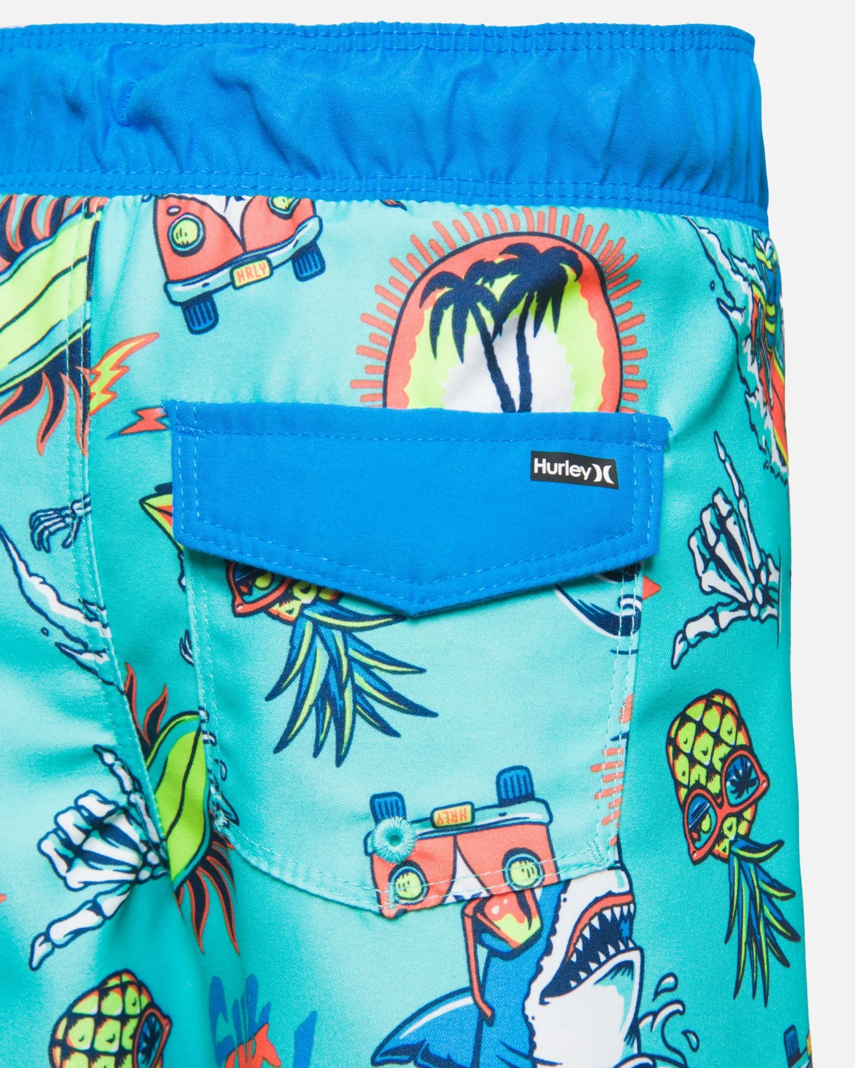 Boys' Scribble Pull-On Swim Trunks sold by Hurley product image thumbnail 4