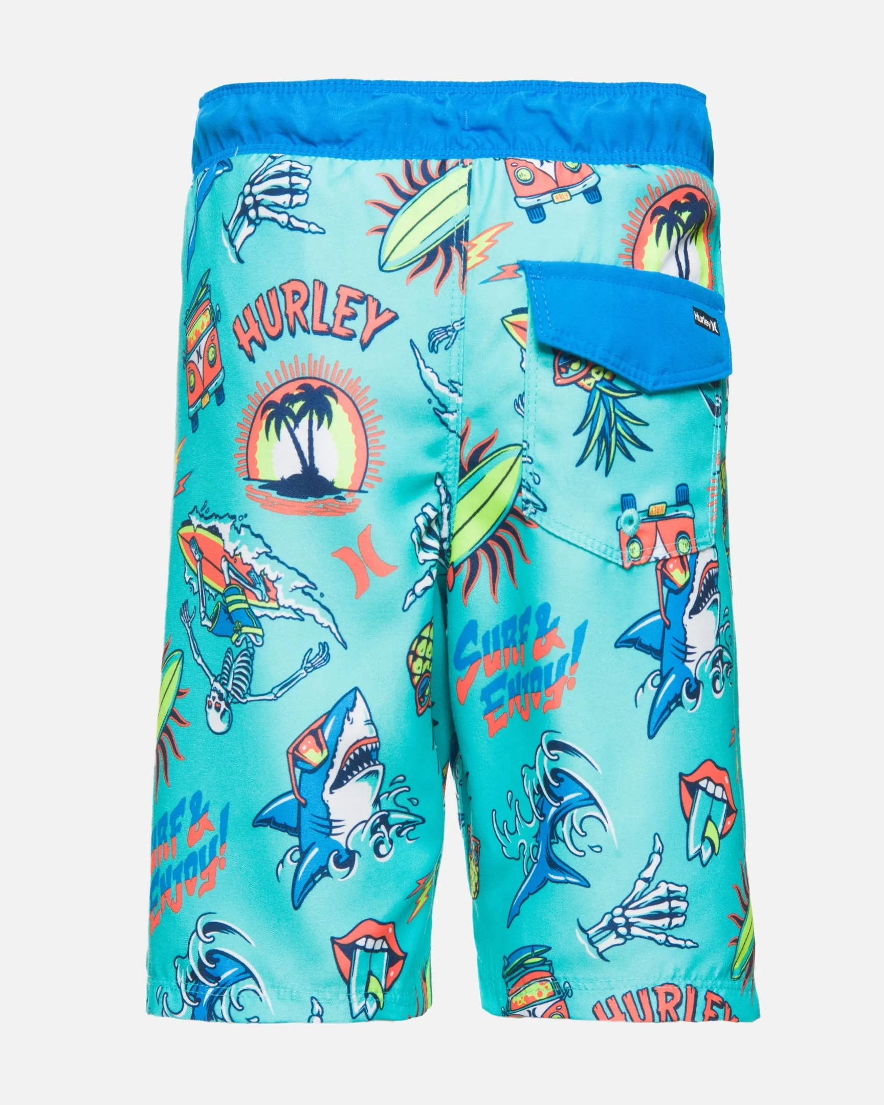 Boys' Scribble Pull-On Swim Trunks sold by Hurley product image thumbnail 2