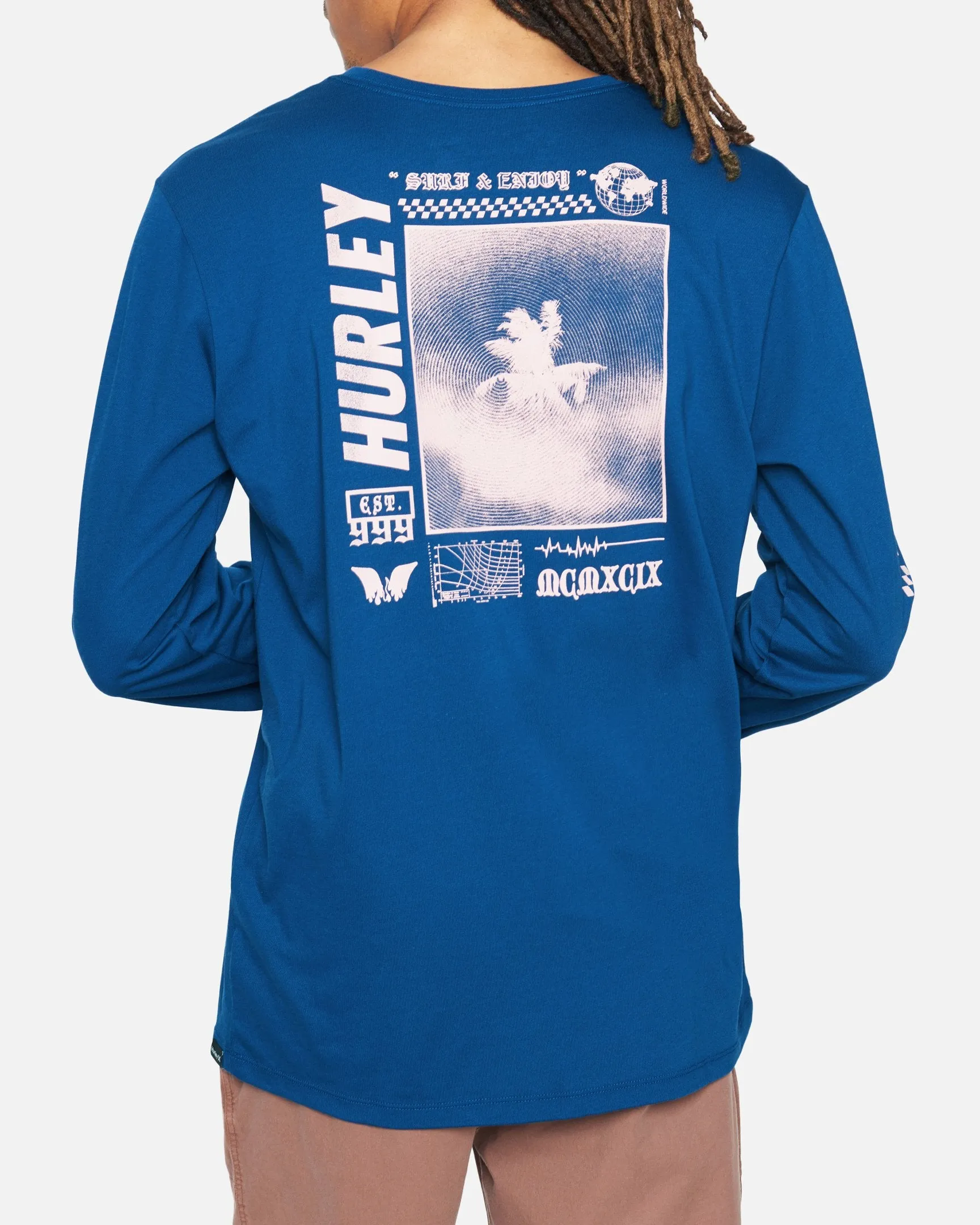 Everyday Explore Palm Trip Long Sleeve T-Shirt sold by Hurley product image thumbnail 3