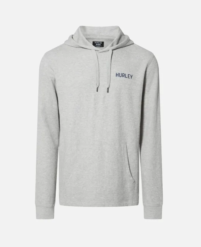 Essential Rounded Hooded Thermal Tee made by Hurley