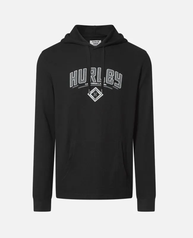 Essential Collegiate Hooded Thermal Tee made by Hurley