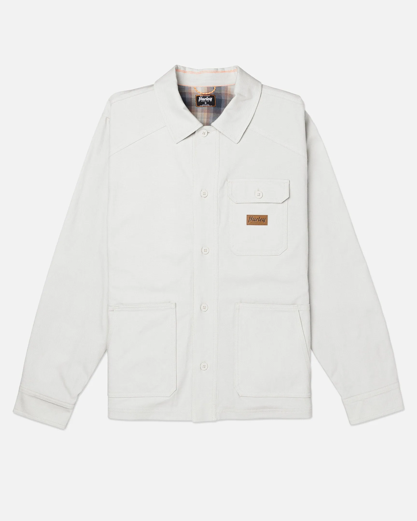 Bixby Flannel Lined Canvas Long Sleeve sold by Hurley product image thumbnail 3