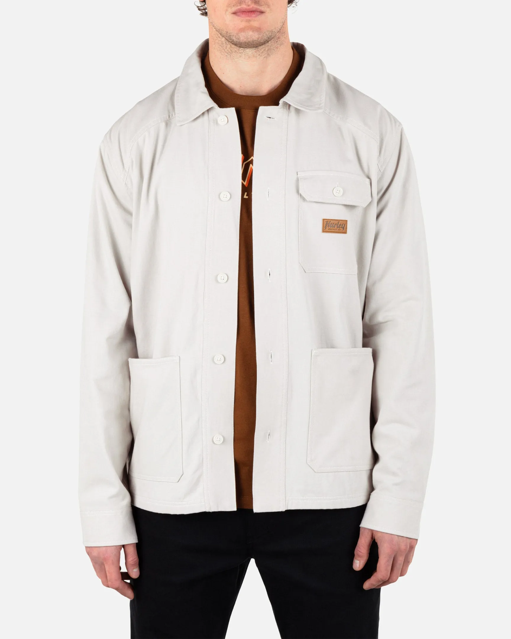 Bixby Flannel Lined Canvas Long Sleeve sold by Hurley product image thumbnail 5