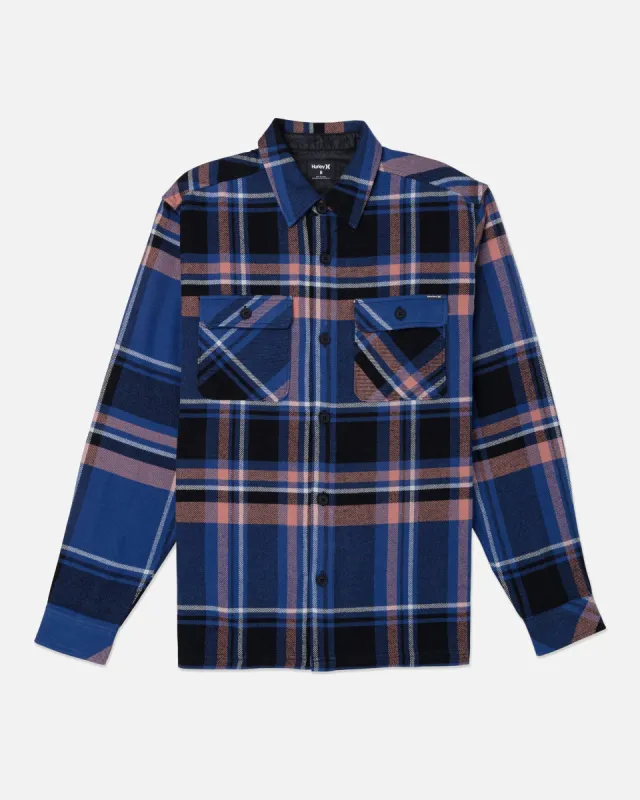 Santa Cruz Shorline Long Sleeve Flannel made by Hurley