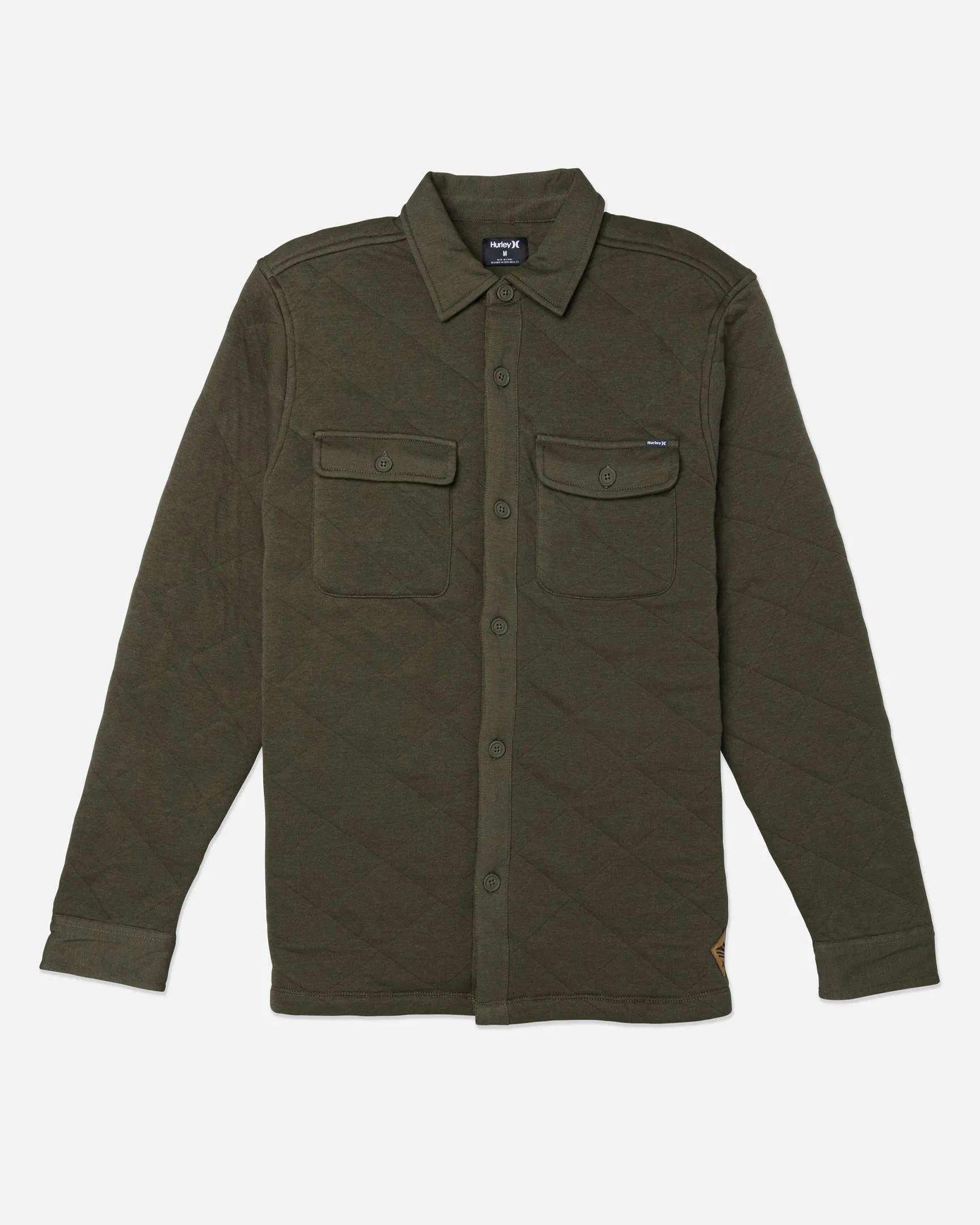 Santa Cruz Quilted Long Sleeve Fleece sold by Hurley