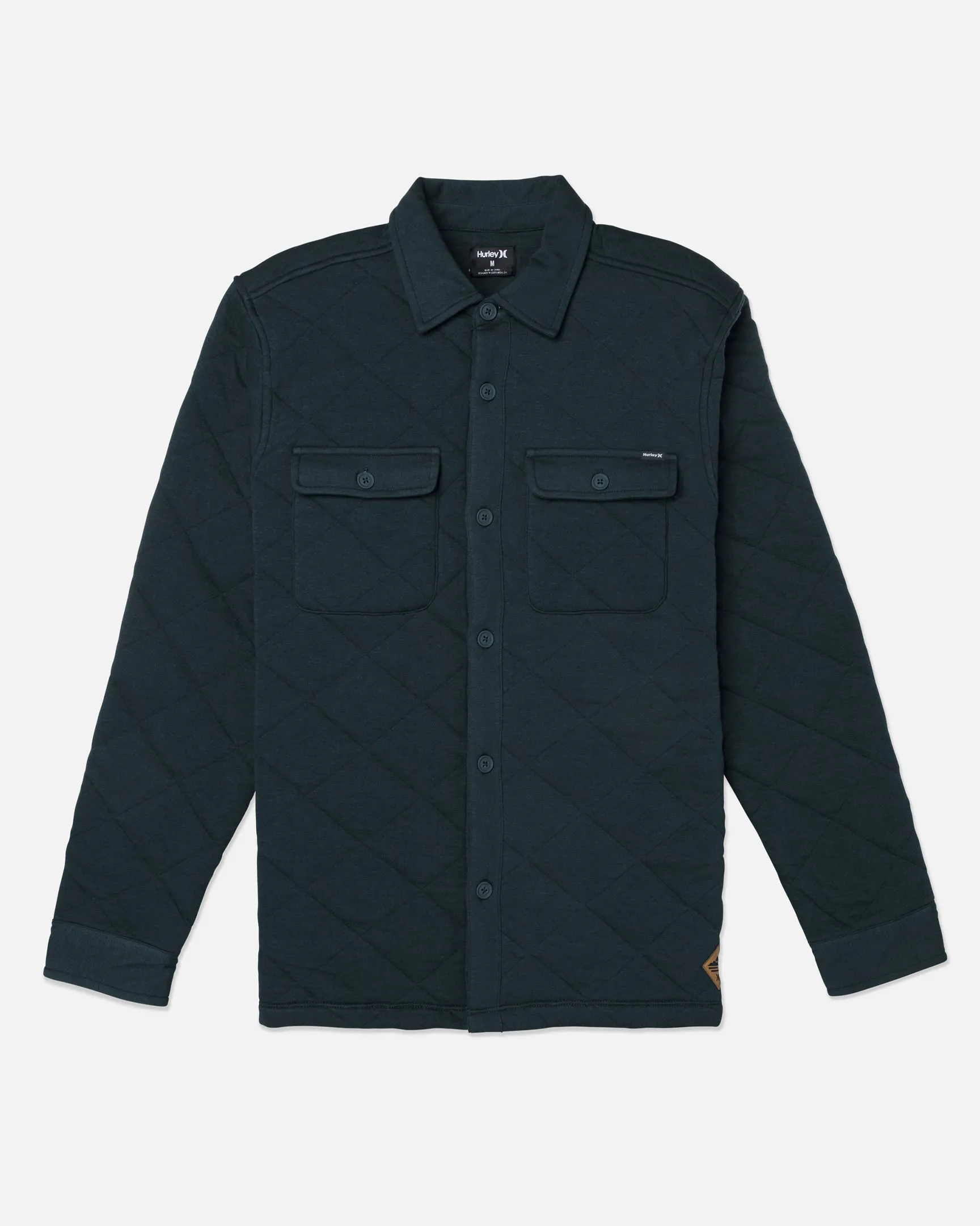 Santa Cruz Quilted Long Sleeve Fleece sold by Hurley