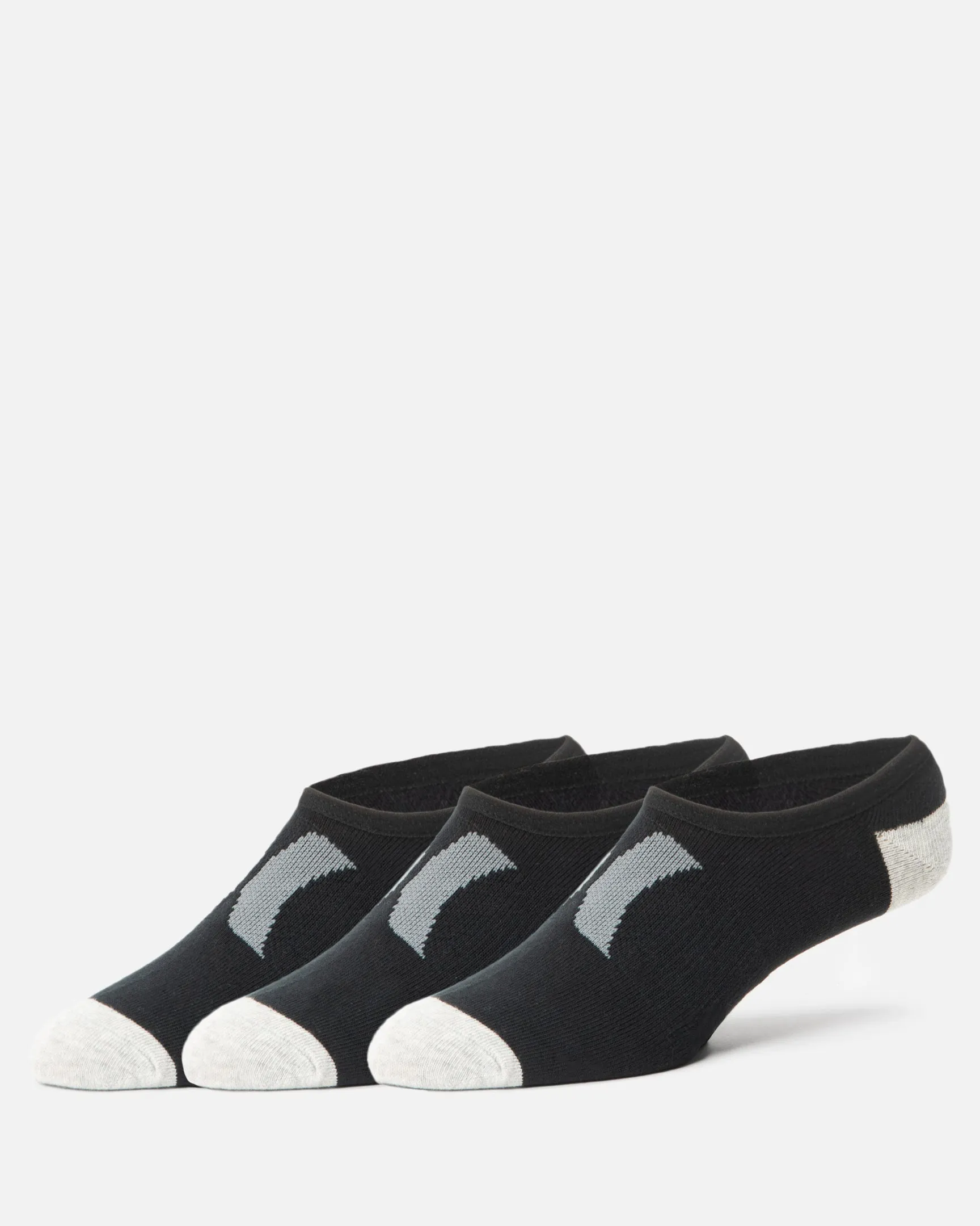 Men's 3 Pack No Show Liner Socks sold by Hurley