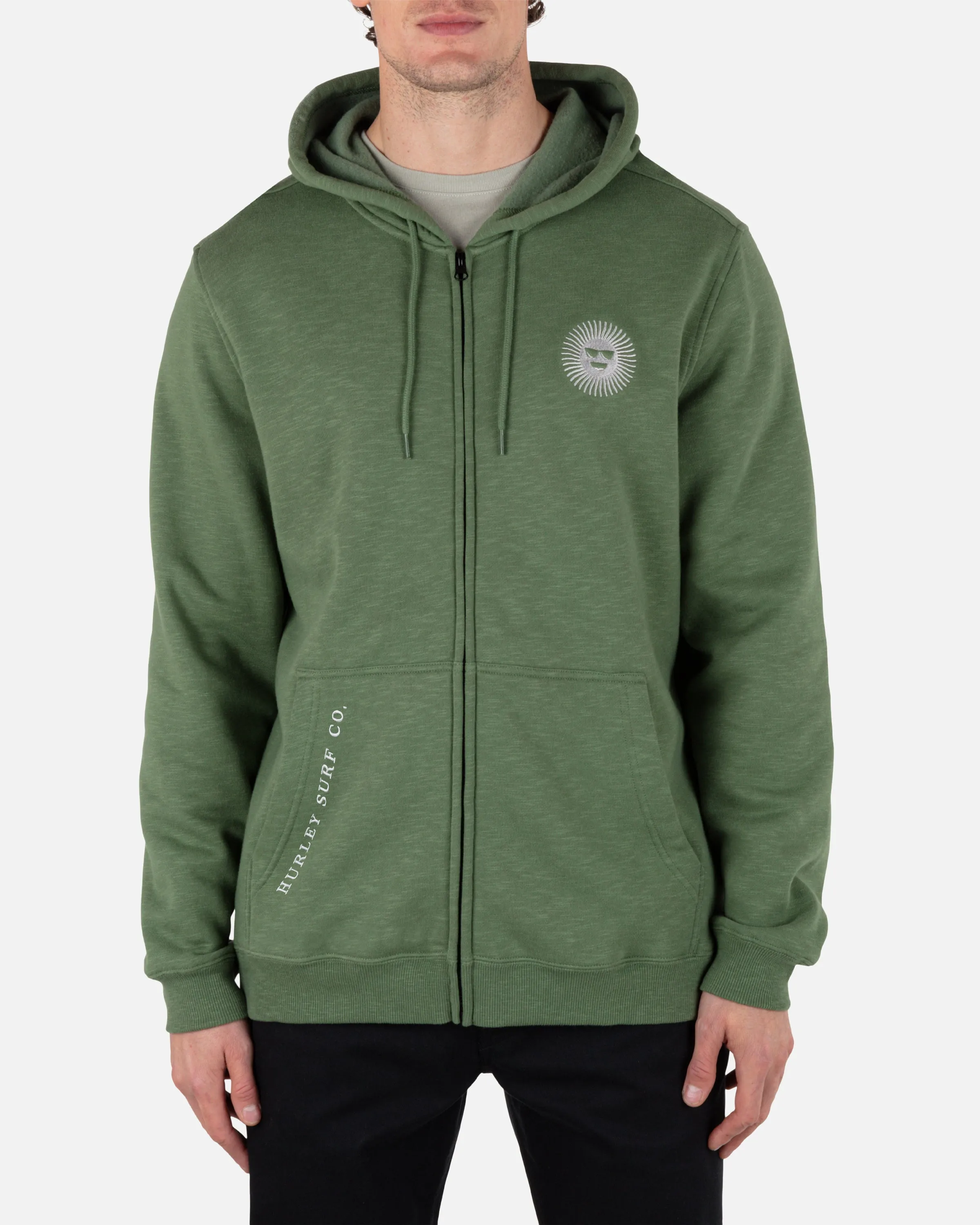 Shady Slub Zip sold by Hurley product image thumbnail 3