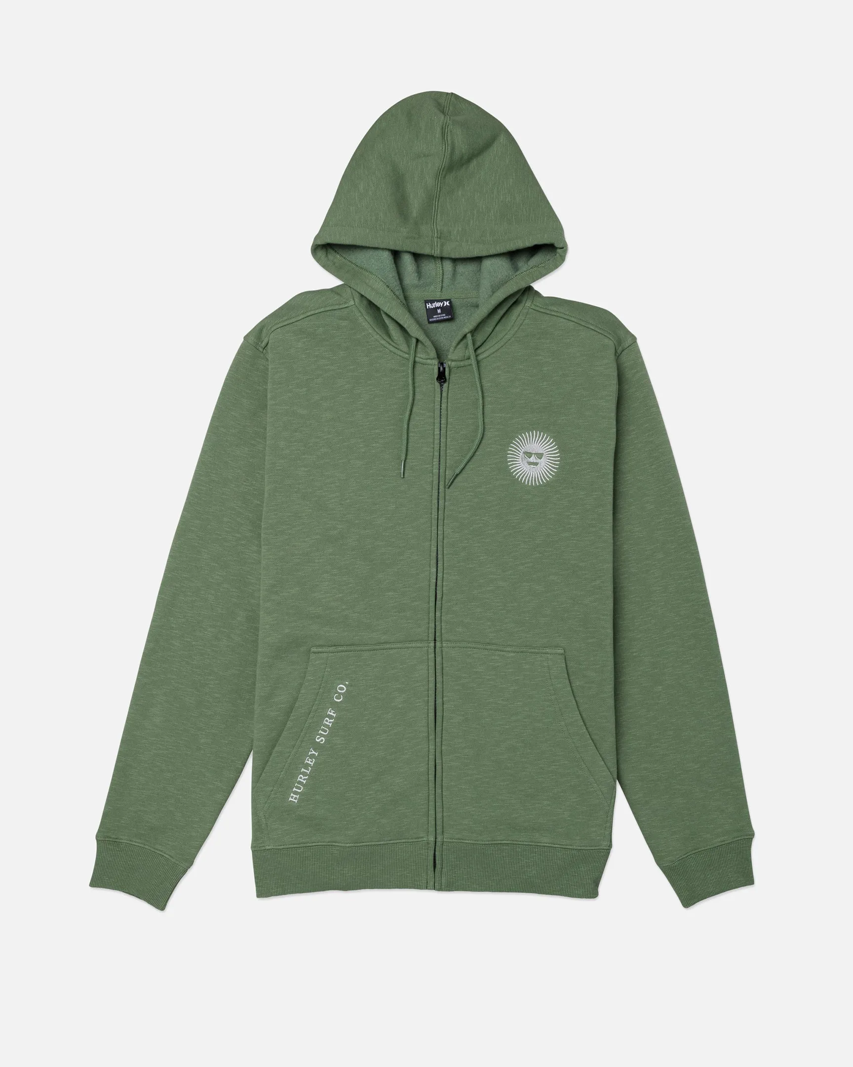 Shady Slub Zip sold by Hurley