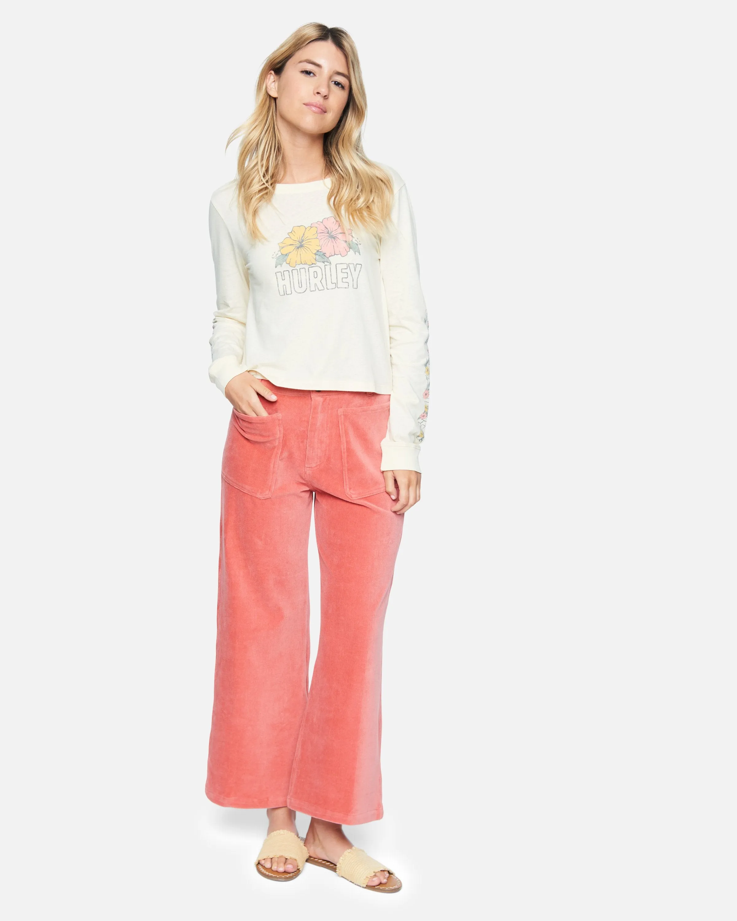 Corduroy Wide Leg Pant sold by Hurley product image thumbnail 4