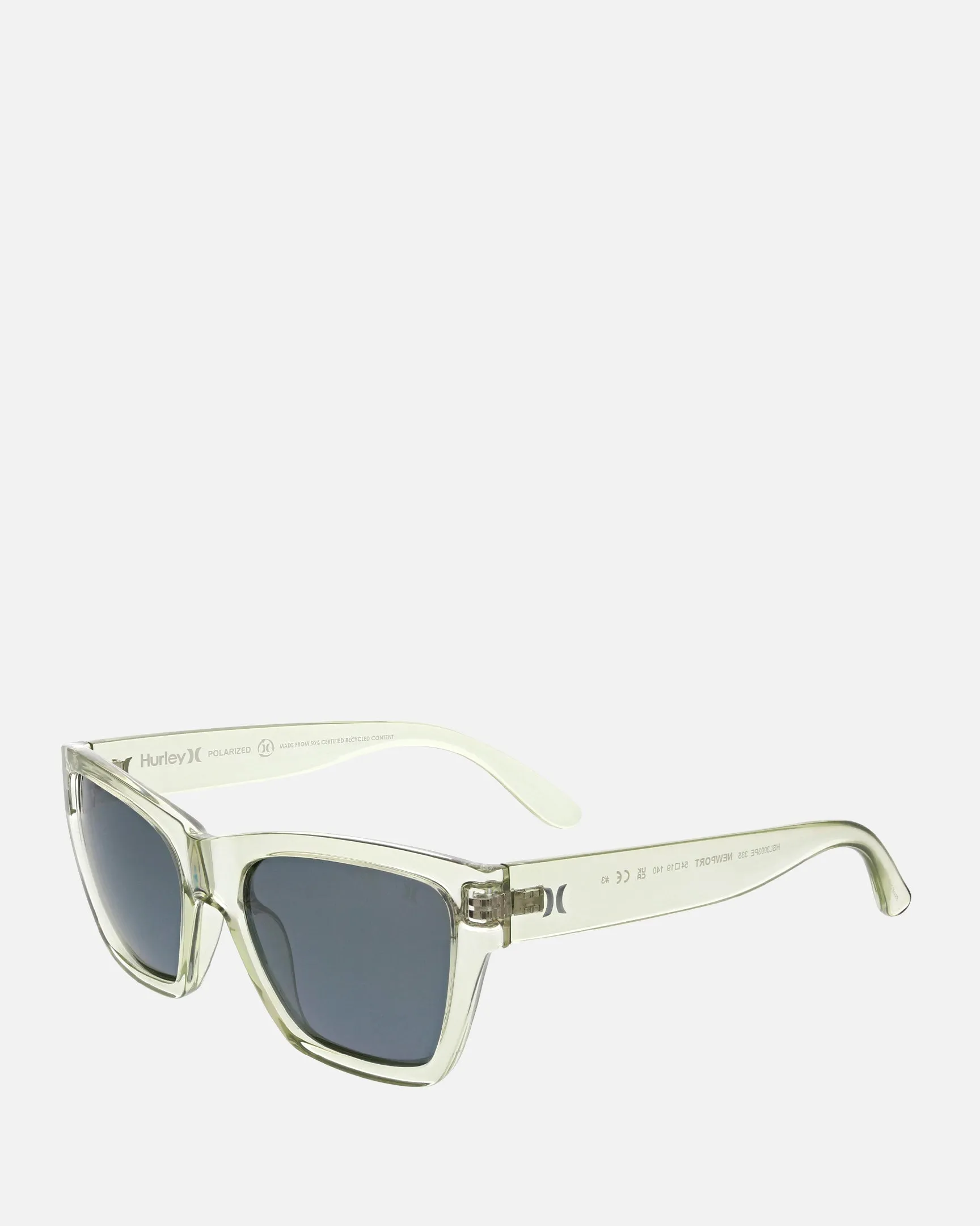 Newport Polarized Rectangle Sunglasses sold by Hurley