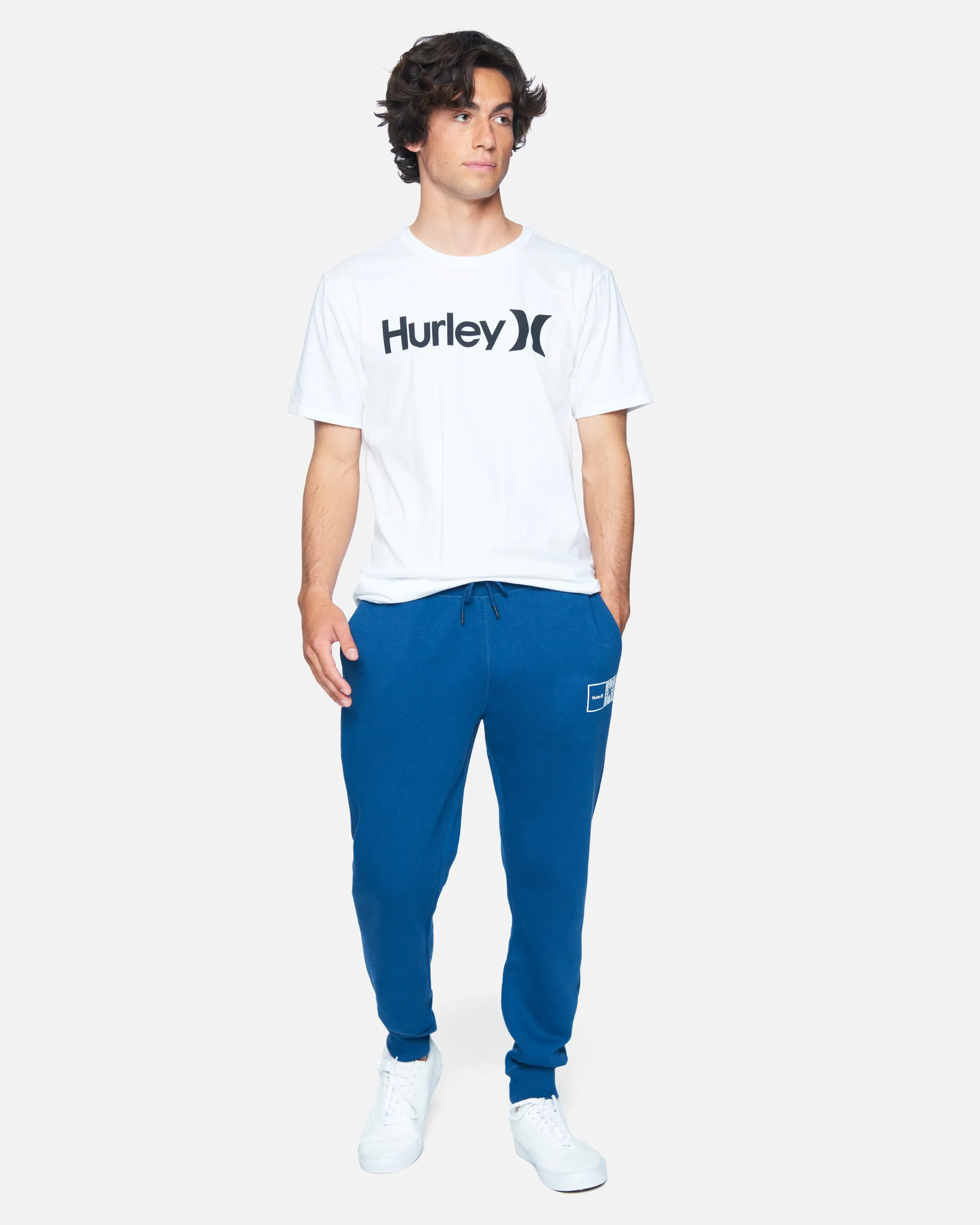 Natural Relaxed Fit Cotton Fleece Jogger sold by Hurley product image thumbnail 4