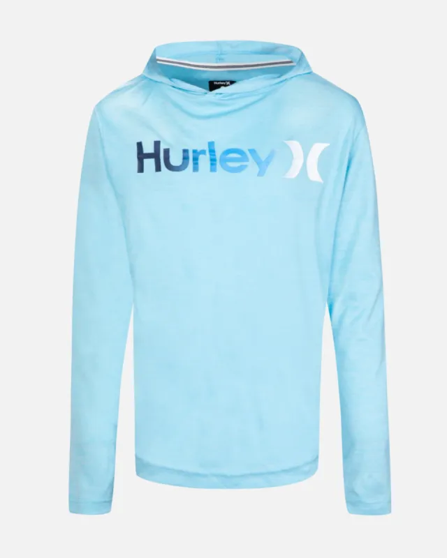 Boys' H2O-Dri Gradient One and Only Hooded Long Sleeve T-shirt sold by Hurley