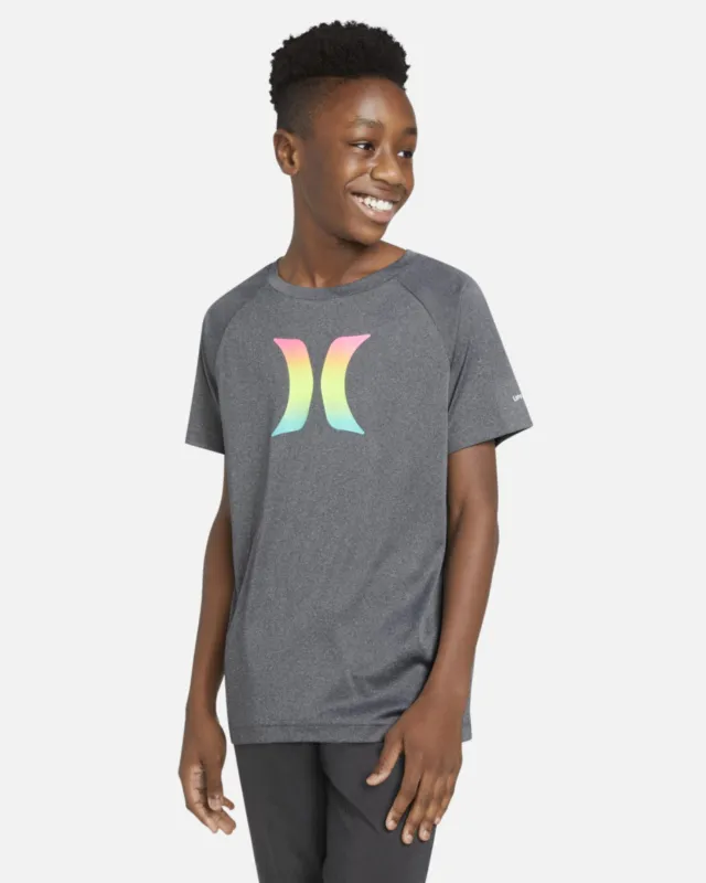 Boy's Ombre Icon UPF Shirt sold by Hurley