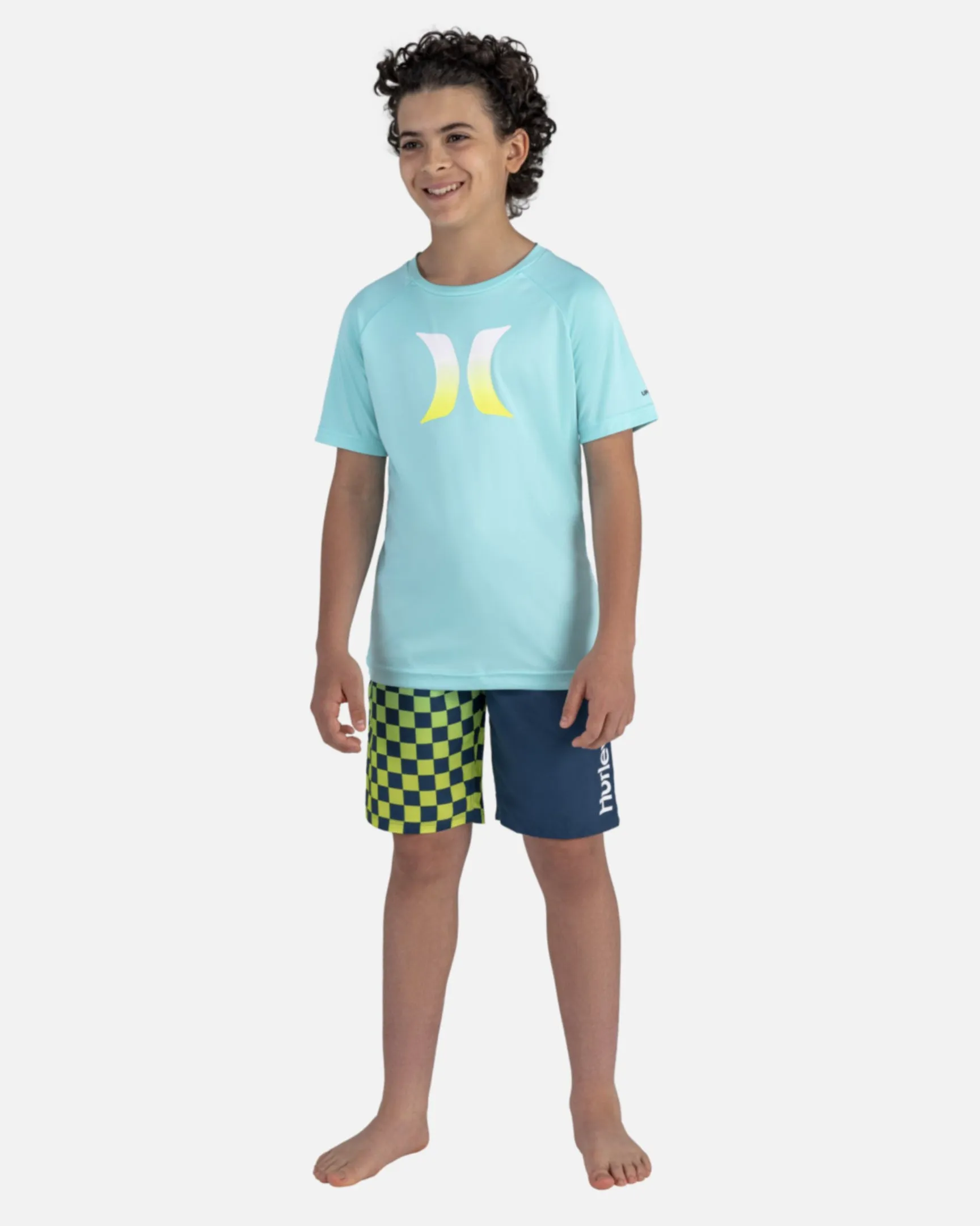 Boy's Ombre Icon UPF Shirt sold by Hurley product image thumbnail 3