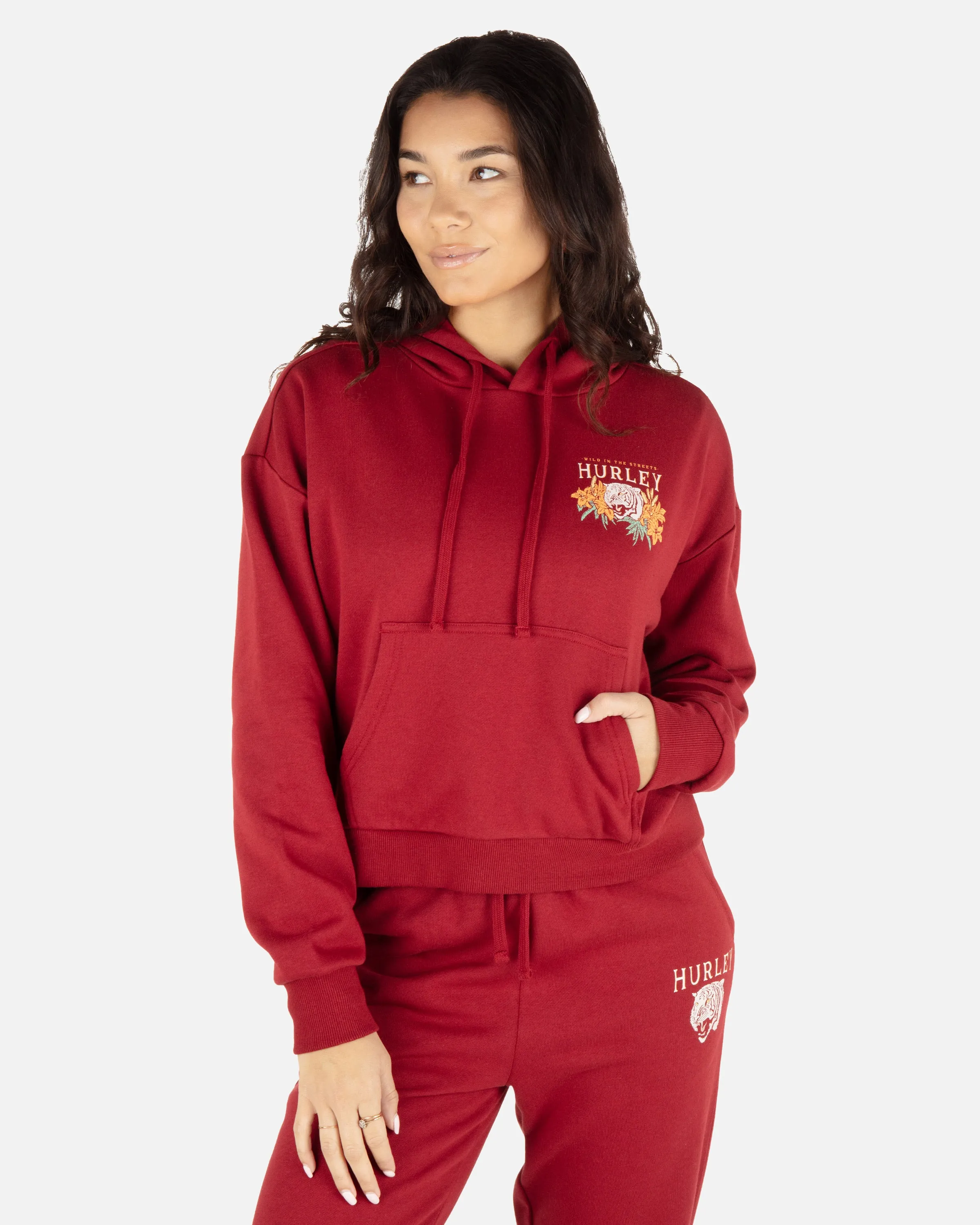 Tiger Palm Hoodie sold by Hurley