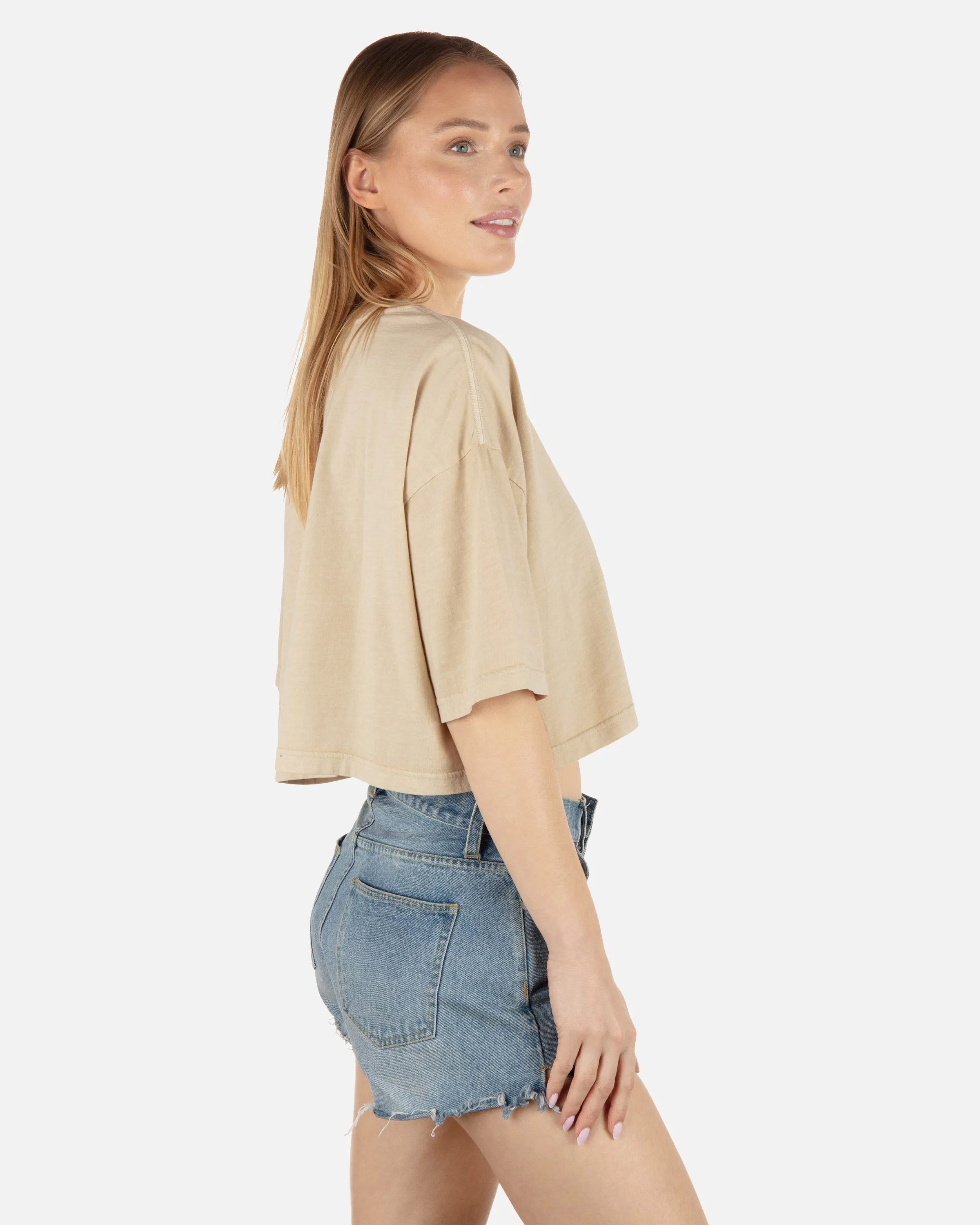 Organic Vibes Rx Crop Tee sold by Hurley product image thumbnail 4