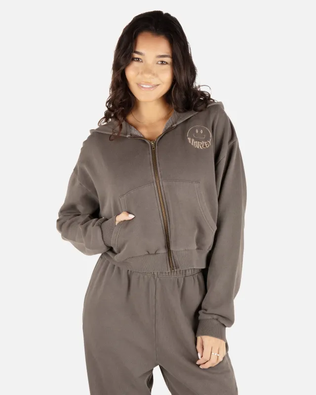 Loving Life Crop Hoddie sold by Hurley