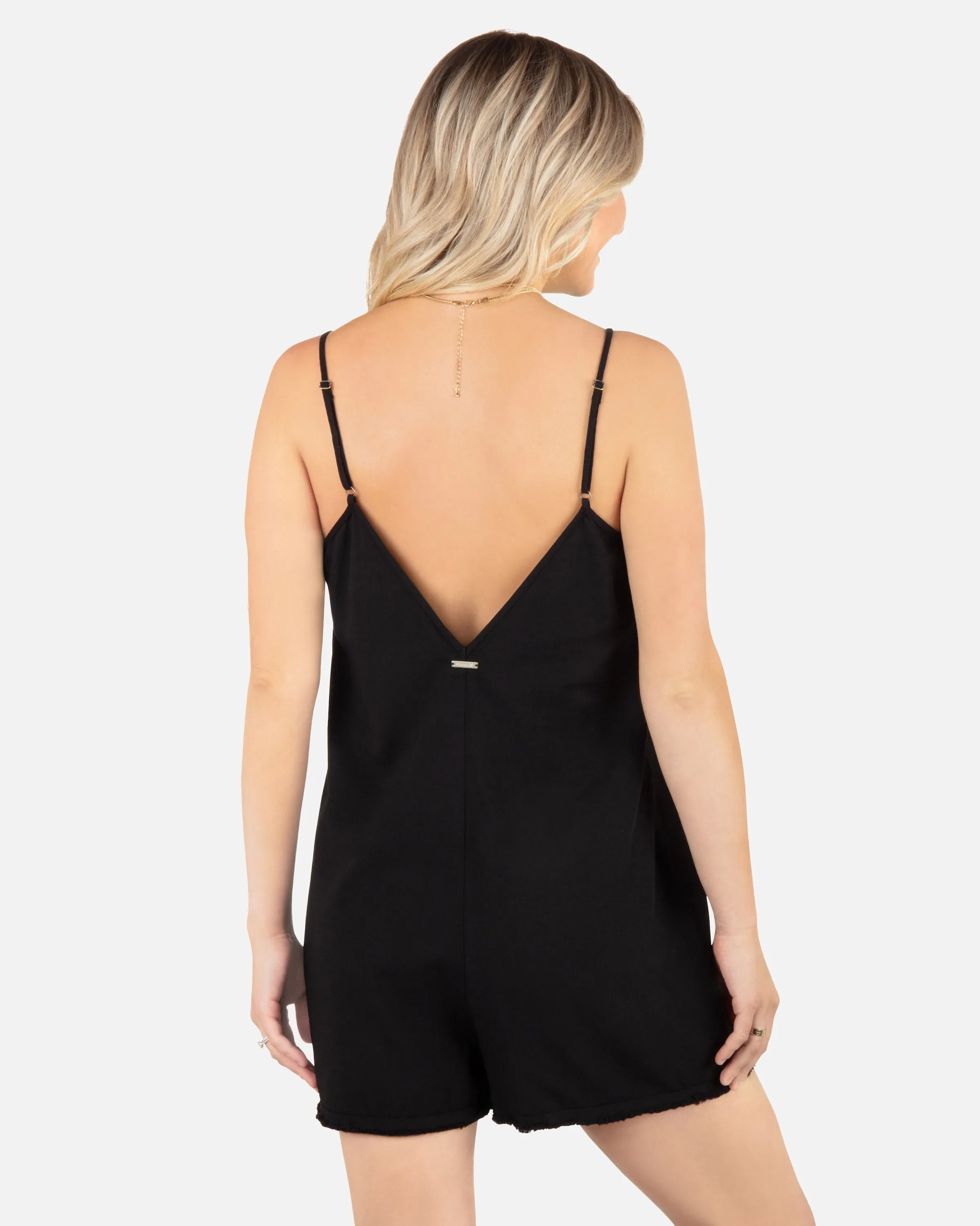 Josie Twill Romper sold by Hurley product image thumbnail 2
