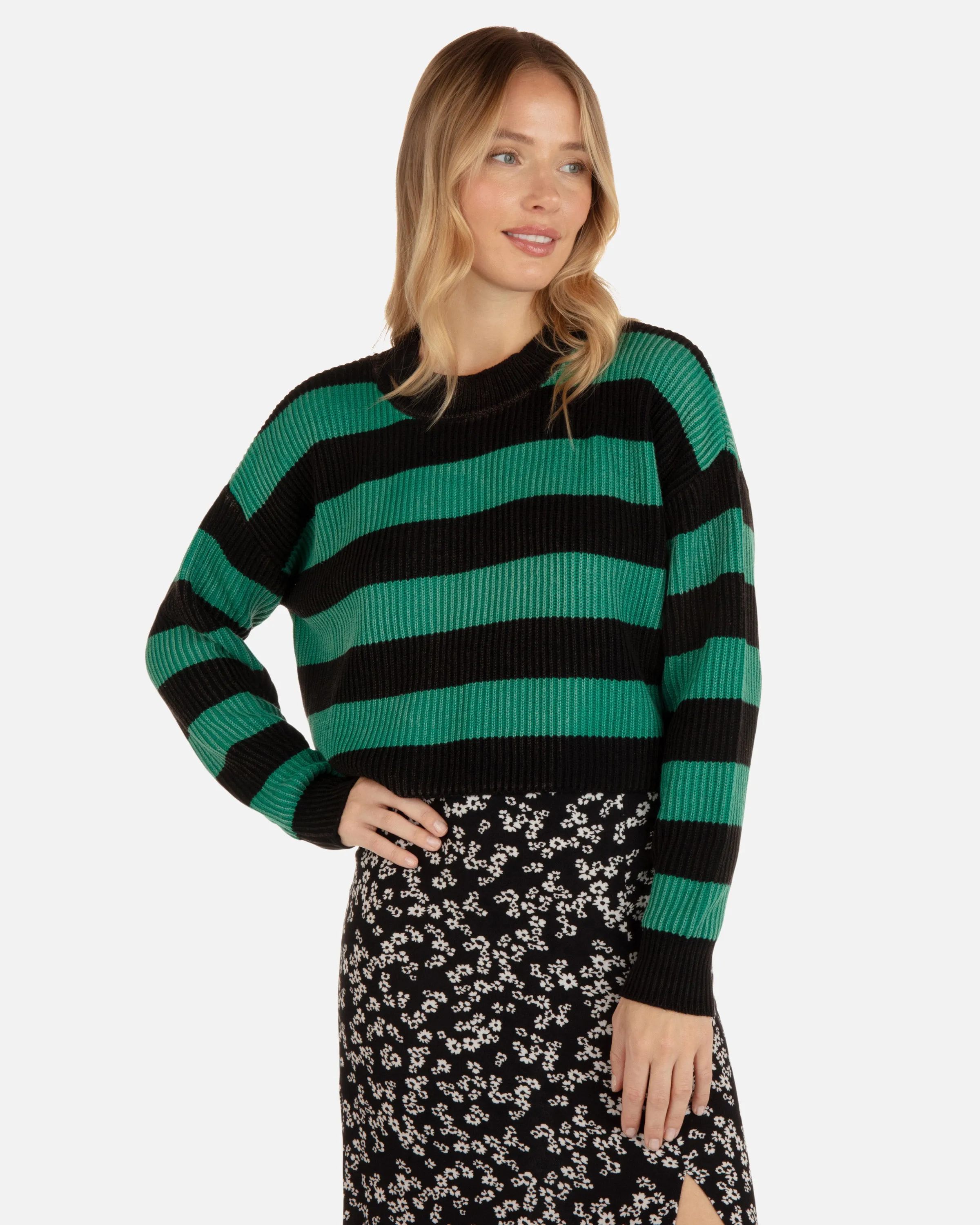 Rugby Stripe Sweater sold by Hurley