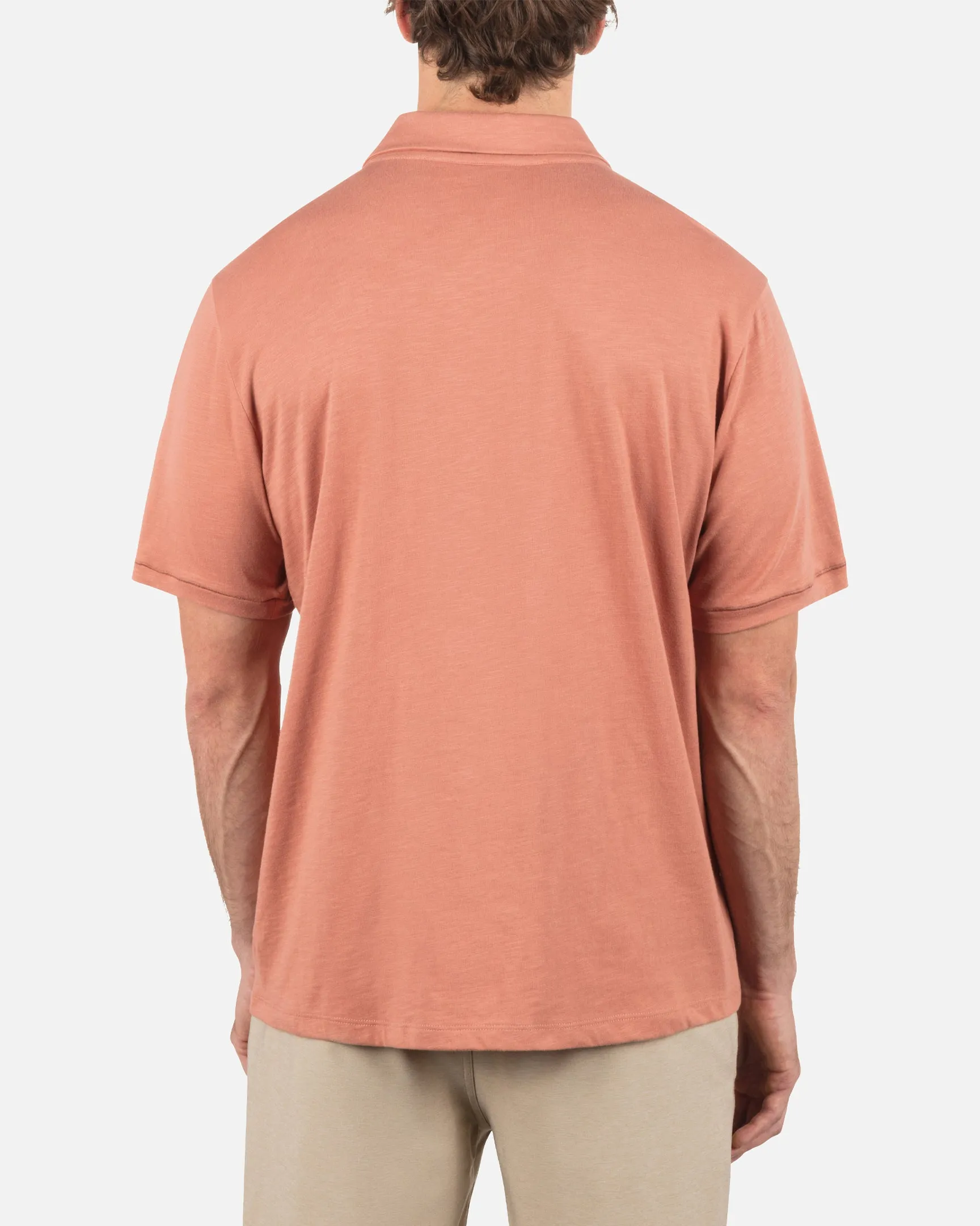 Printed Stripe Slub Polo Short Sleeve sold by Hurley product image thumbnail 4