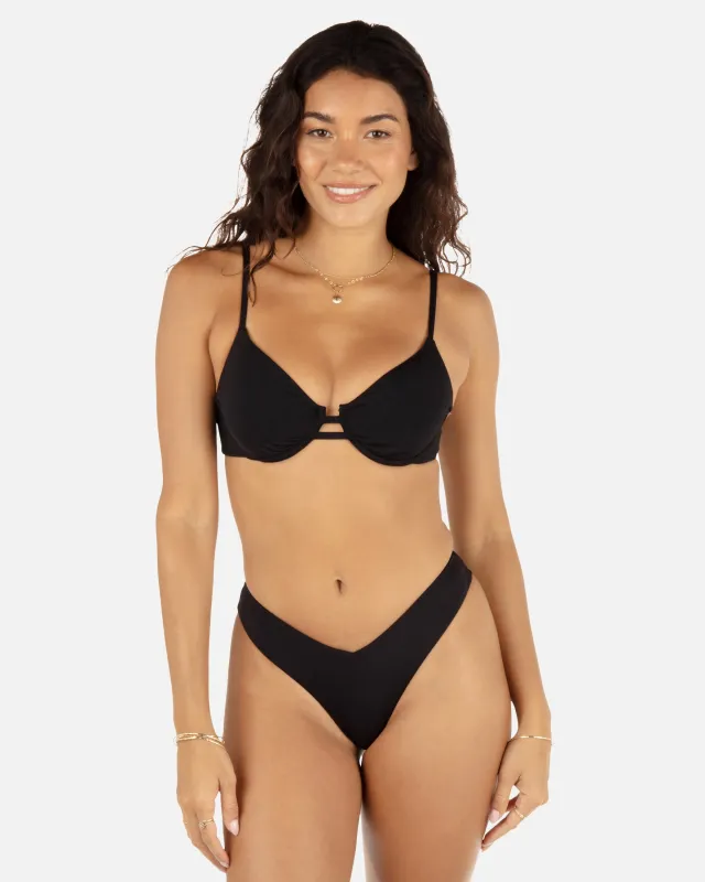 Solid Tab Underwire Bra sold by Hurley