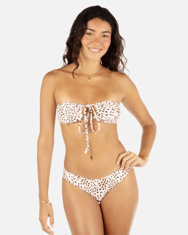 Cheetah Spots Bandeau sold by Hurley