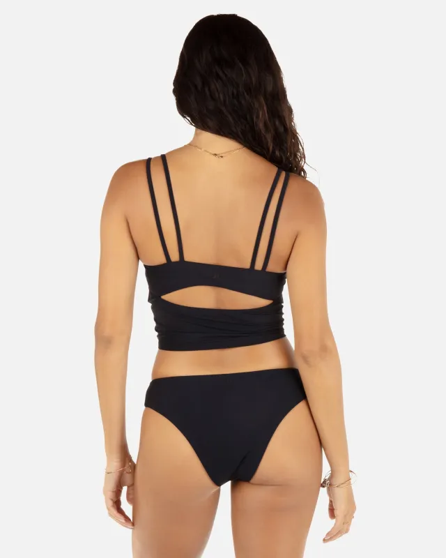 Max Solid Mid Rise Cheeky Bottom sold by Hurley