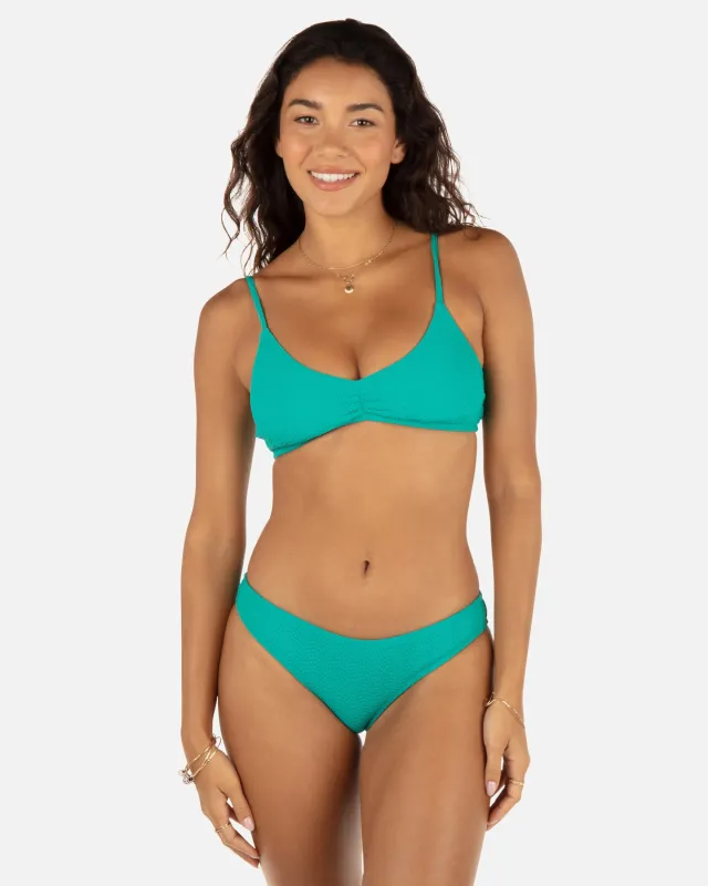 Wave Scrunch Bralette made by Hurley
