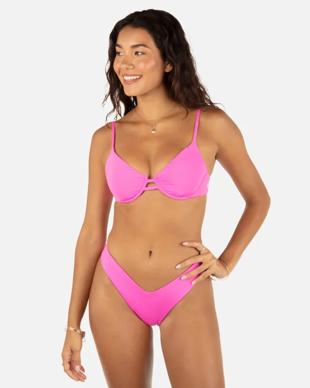 Solid Tab Underwire Bra sold by Hurley